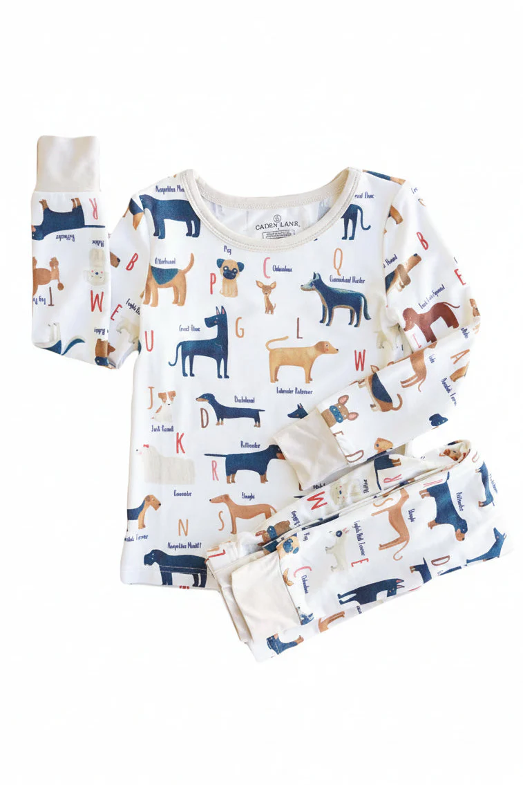 ABC Paw-ty Two Piece Pajama Set - Image 4