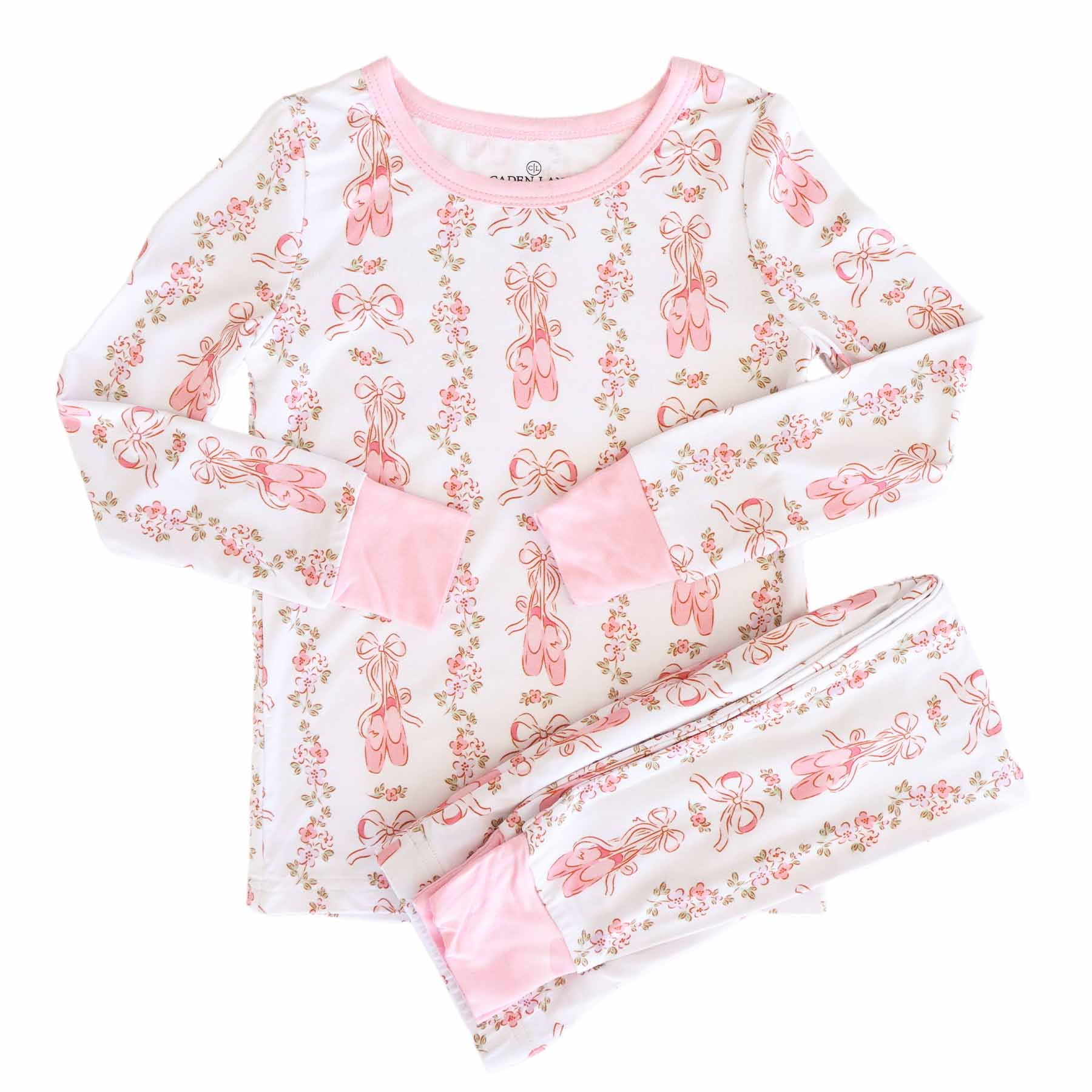 Ballet Blossoms Two Piece Pajama Set - Image 3