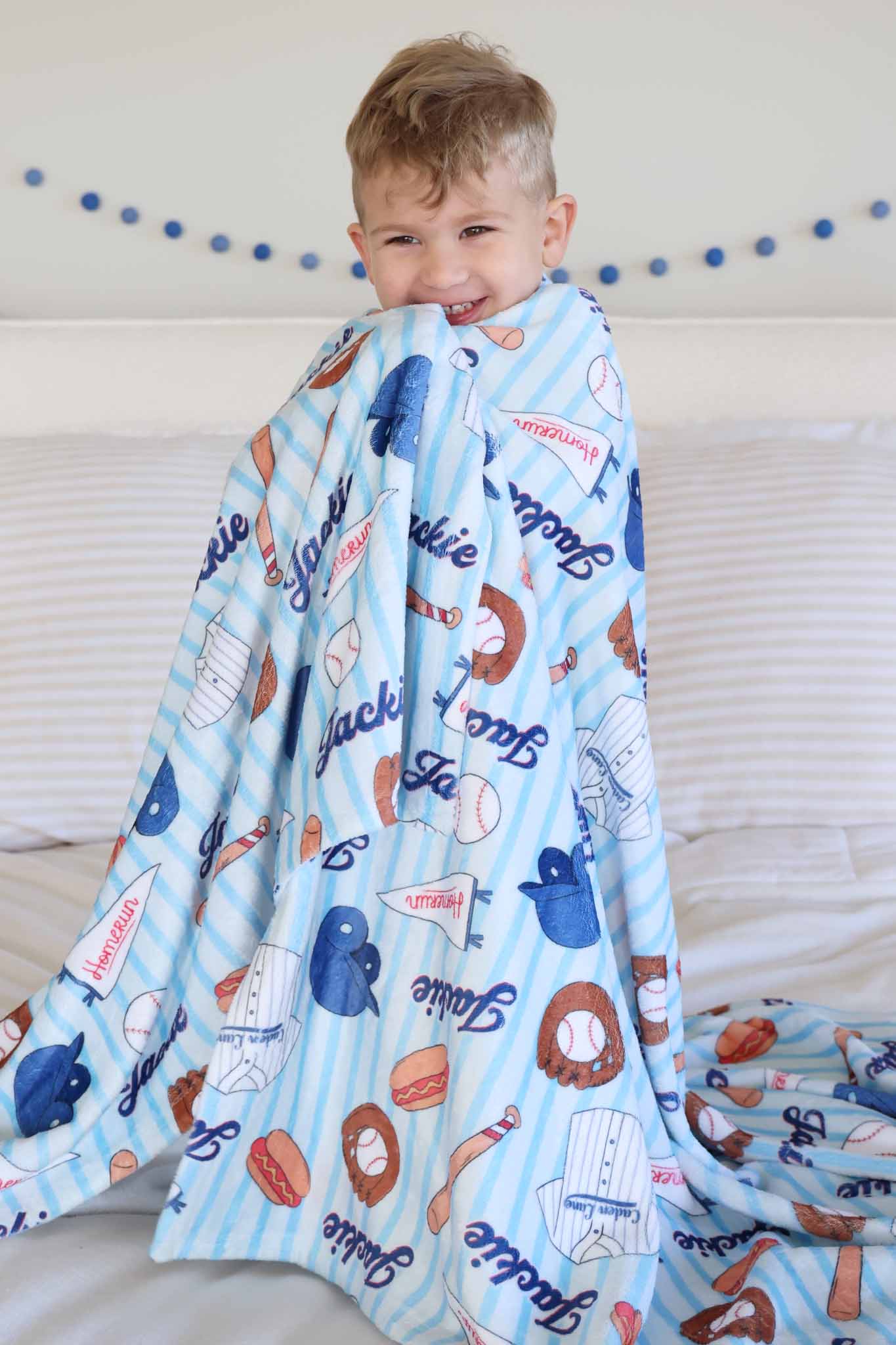 Personalized Themed Blankets for Boys - Image 164