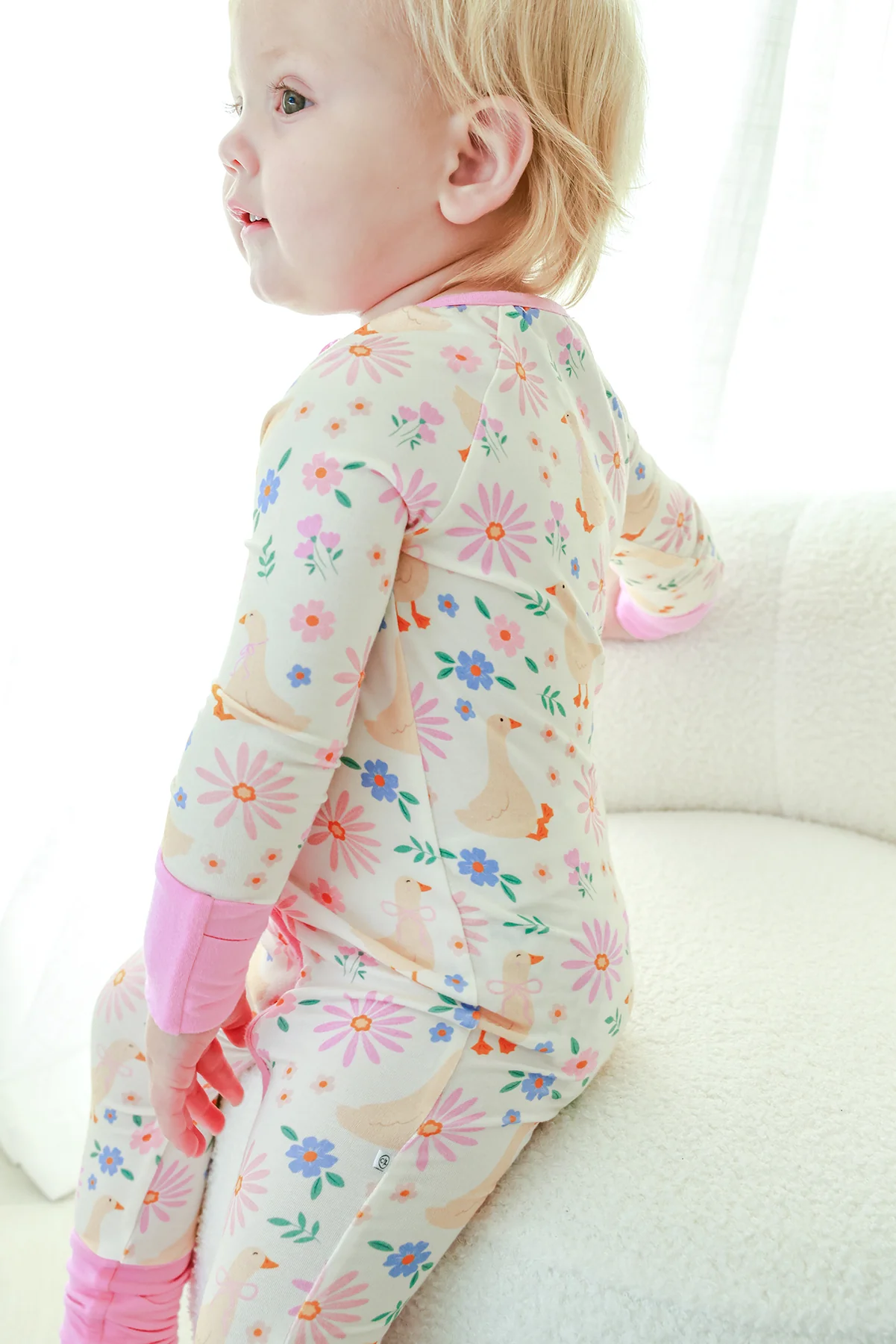 Convertible Bamboo Zip Romper | Loosey Goose - Image 5