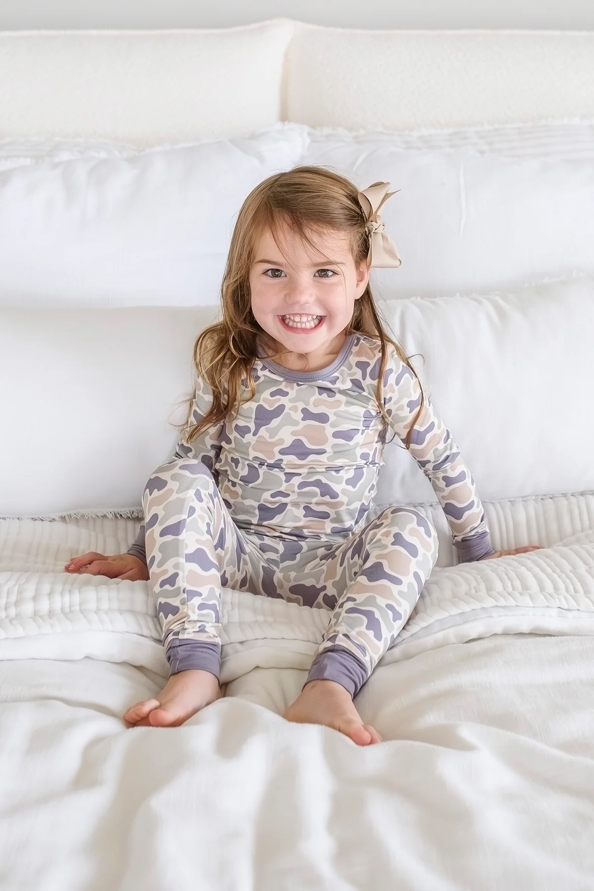Two Piece Bamboo Pajama Set | Camo Cutie - Image 14