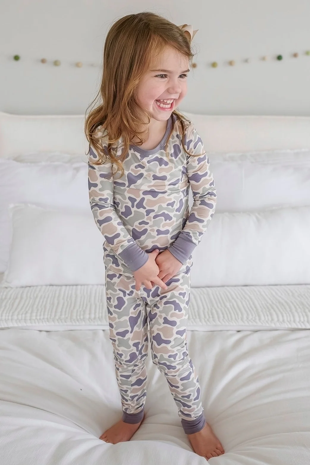 Two Piece Bamboo Pajama Set | Camo Cutie - Image 16