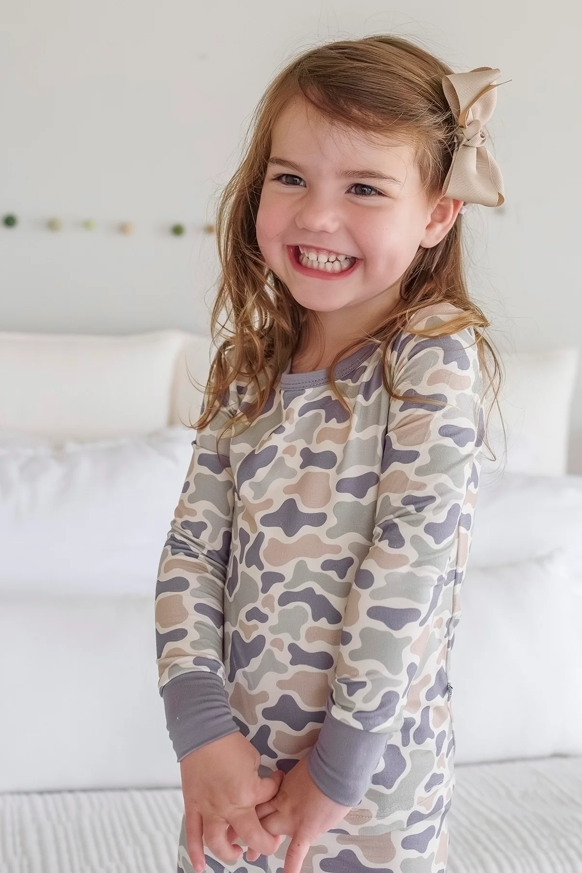 Two Piece Bamboo Pajama Set | Camo Cutie - Image 6