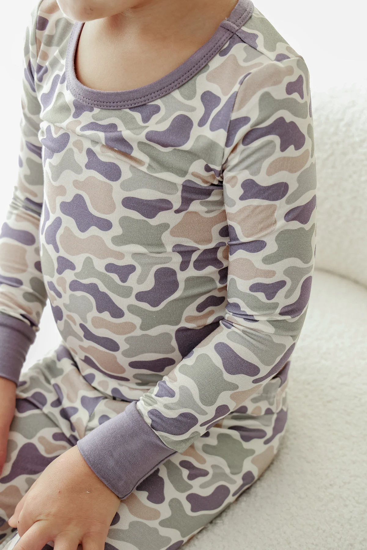 Two Piece Bamboo Pajama Set | Camo Cutie - Image 7