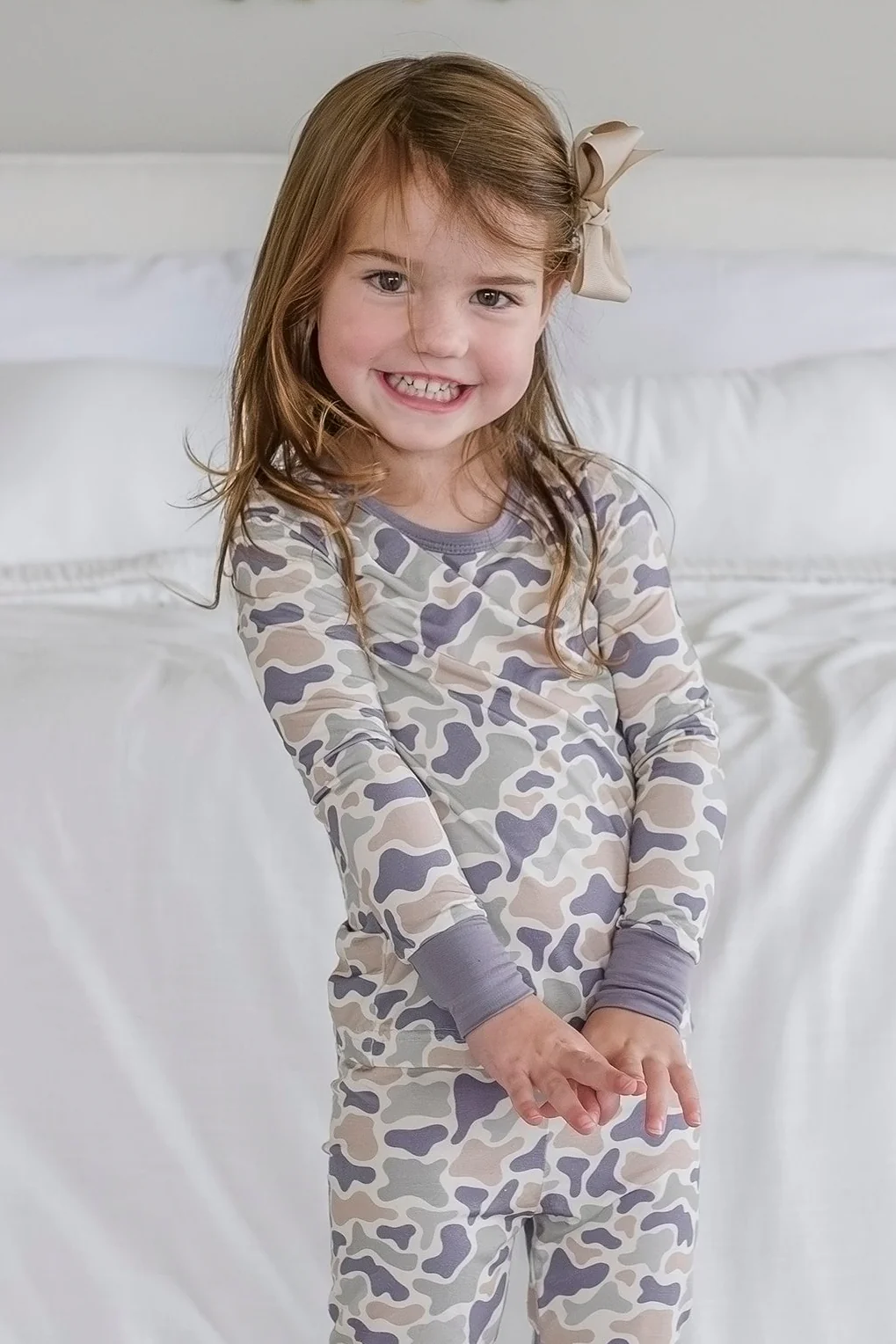 Two Piece Bamboo Pajama Set | Camo Cutie - Image 8