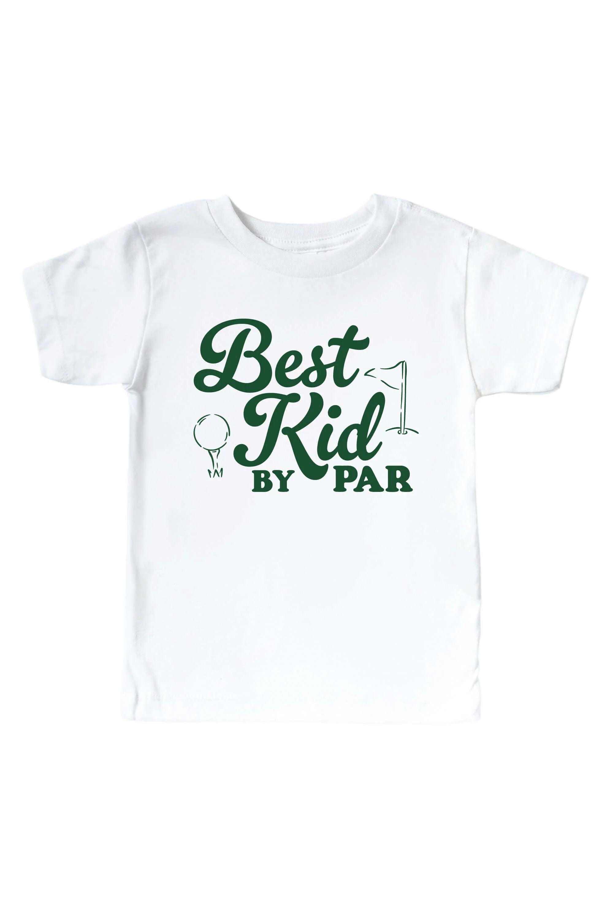 Best Kid By Par Graphic Bodysuit & Kids Tee | White - Image 3
