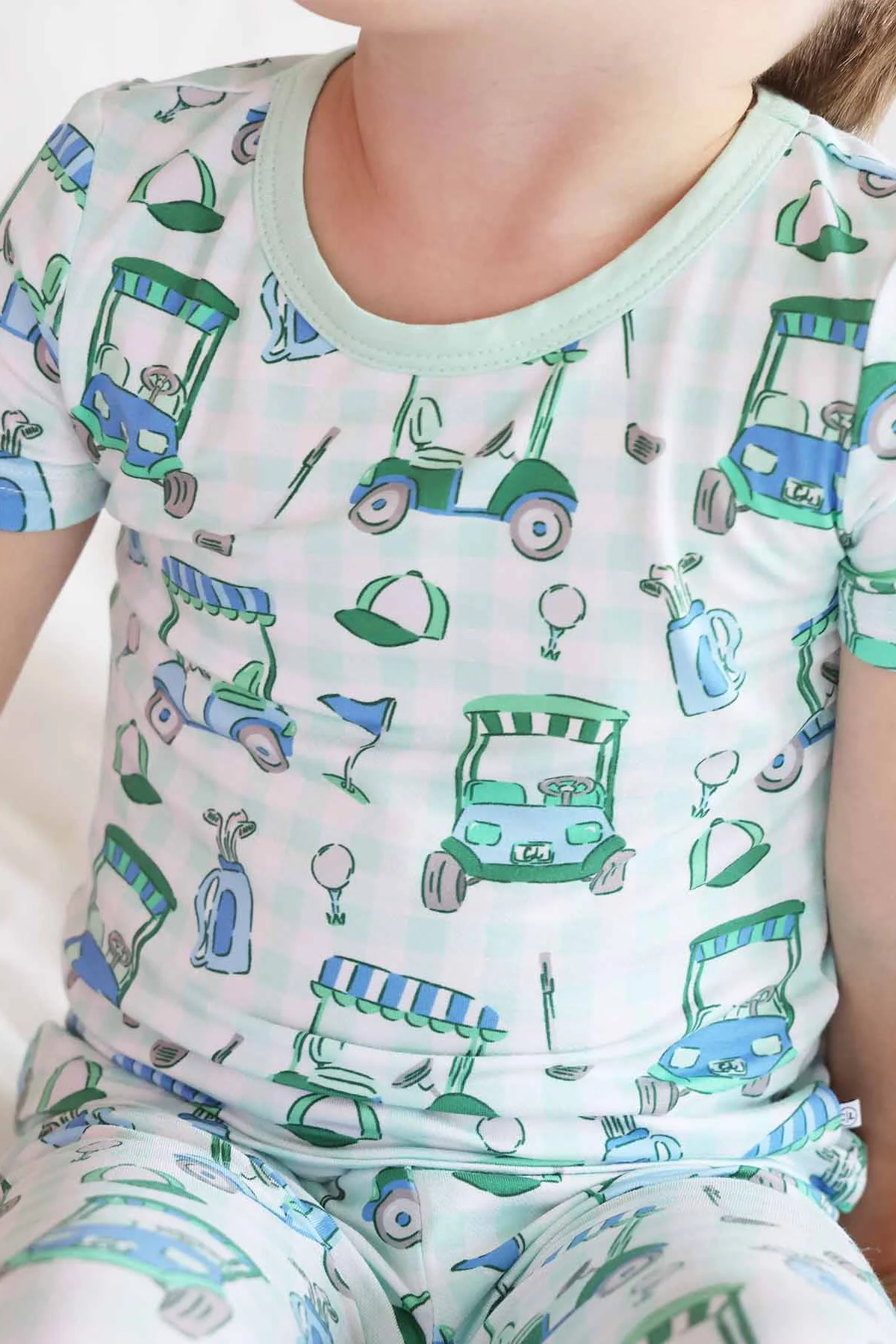 Birdie Babes Two Piece Pajama Set | Green - Image 2