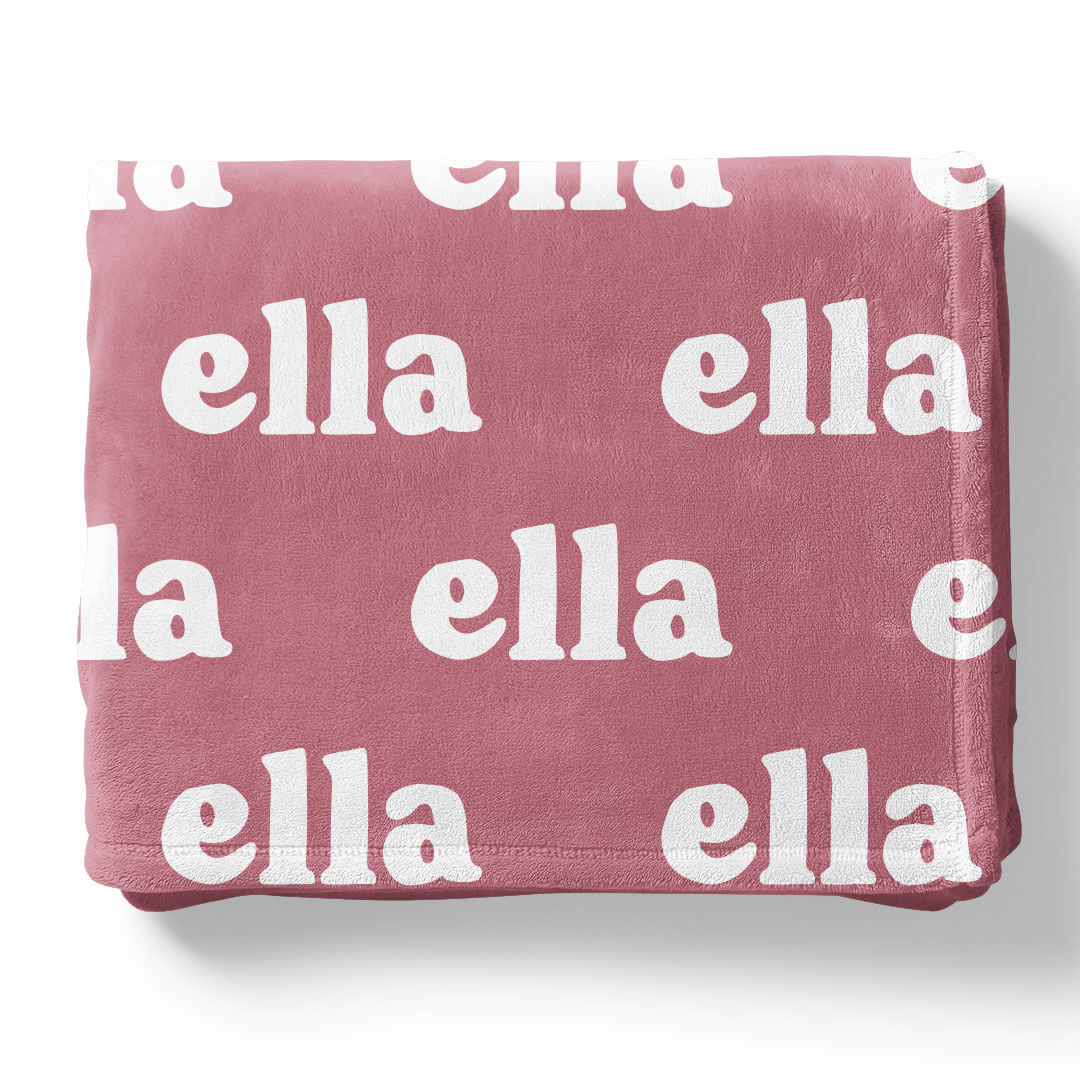 Candy Apple Personalized Color Blanket - Image 8