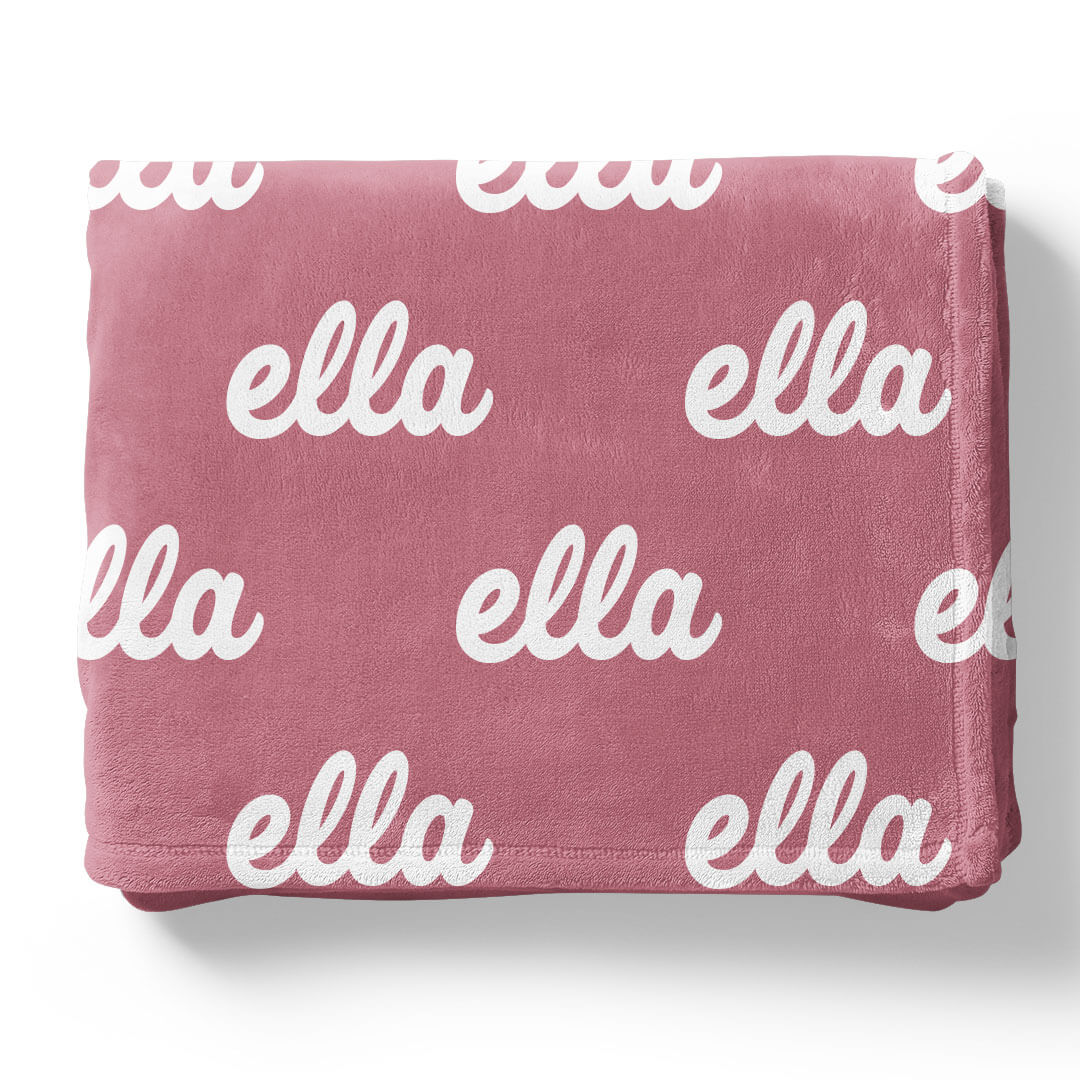 Candy Apple Personalized Color Blanket - Image 9
