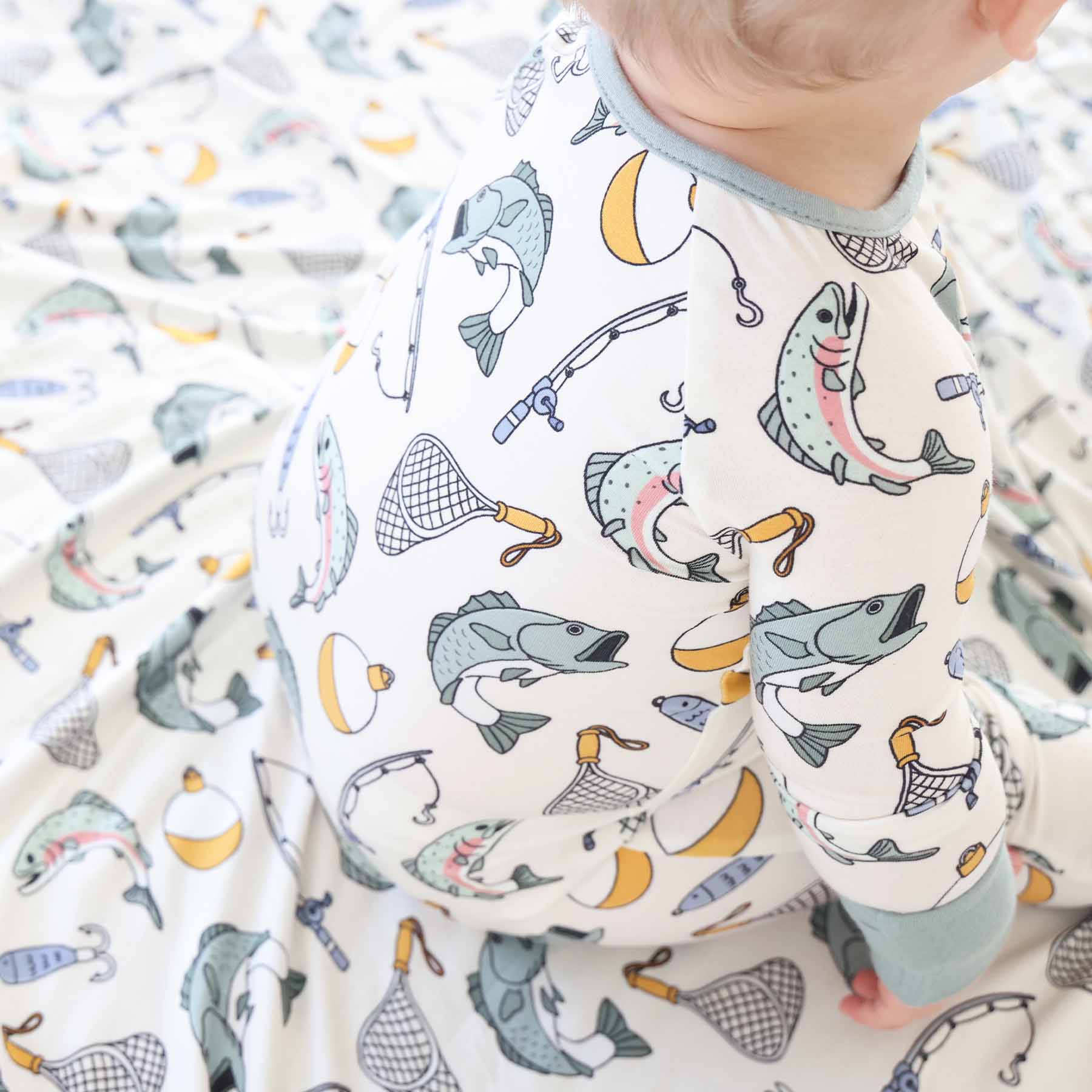 Catch of the Day Convertible Zip Romper - Image 11