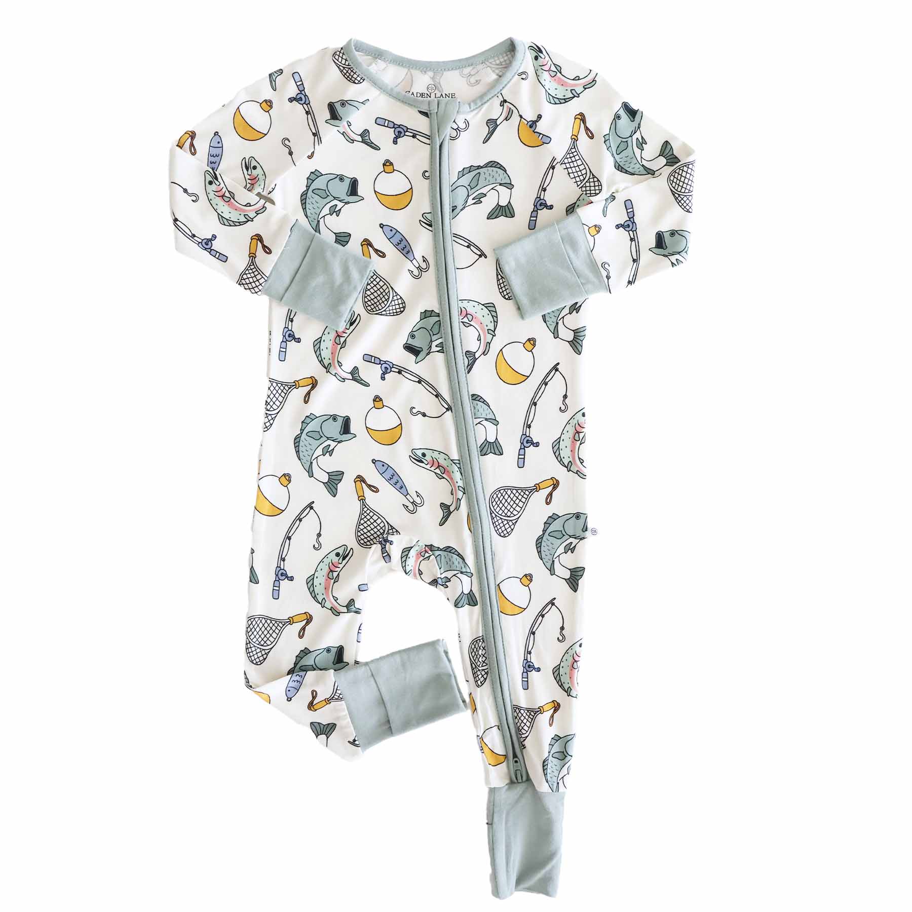 Catch of the Day Convertible Zip Romper - Image 3