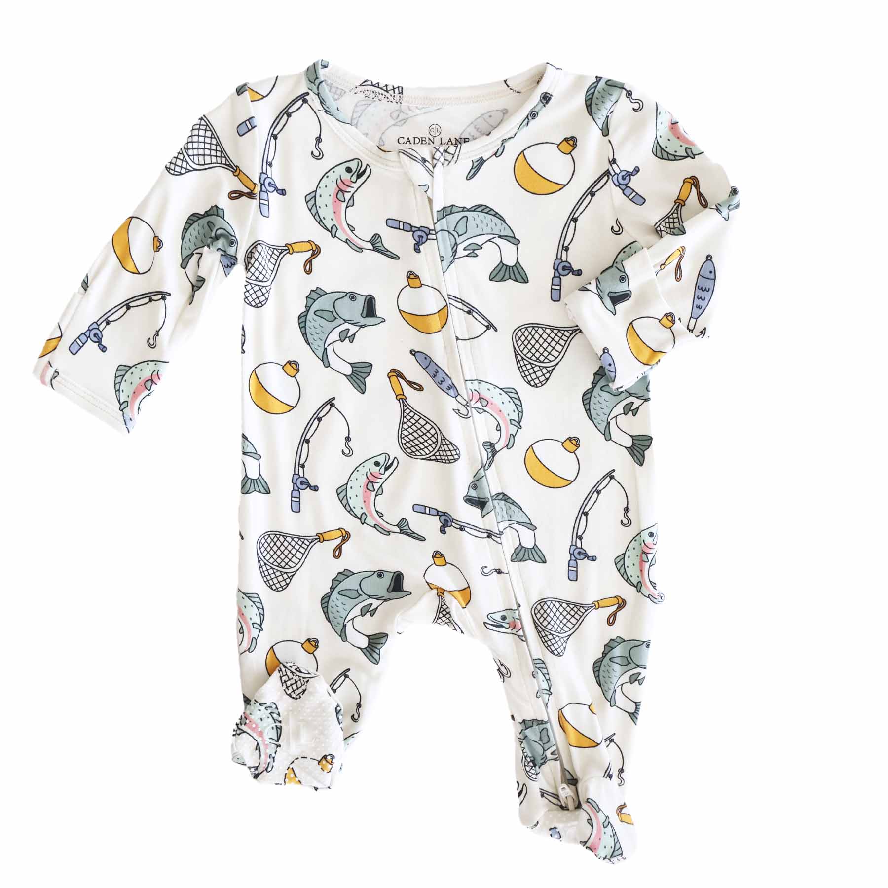 Catch of the Day Zipper Footie - Image 3