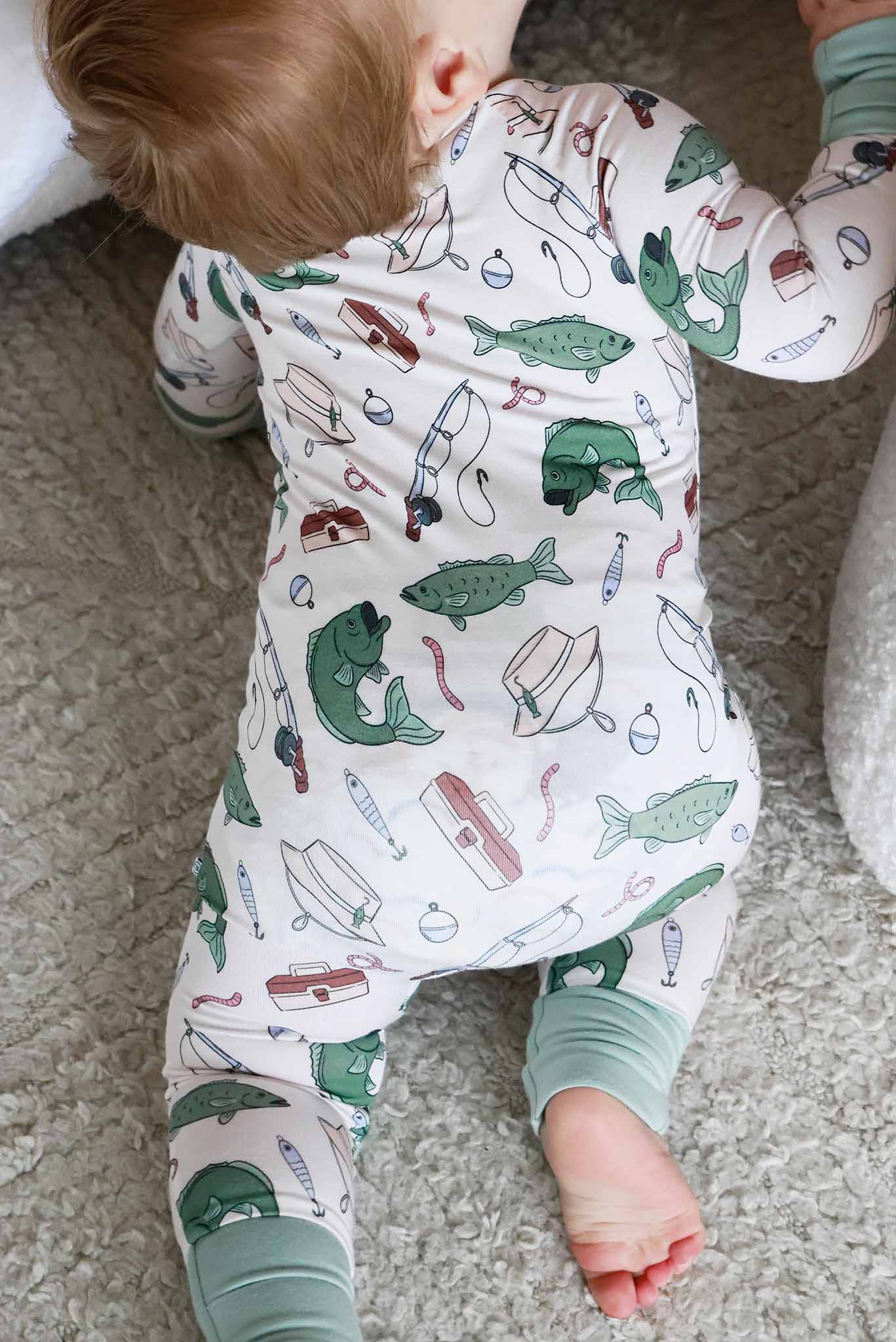 Convertible Bamboo Zip Romper | Off the Hook - Image 9