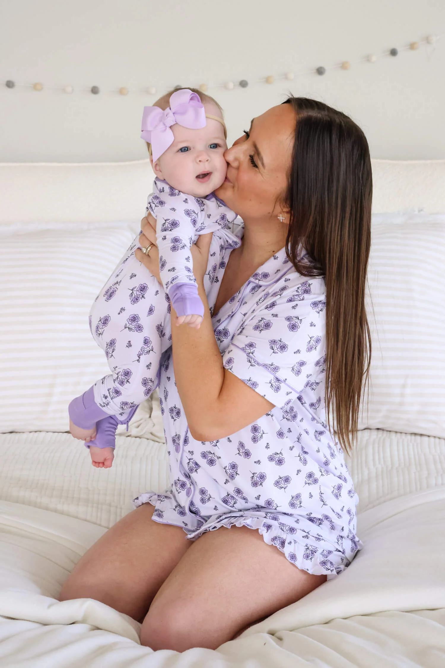 Convertible Zip Romper | Amethyst Garden - Image 2