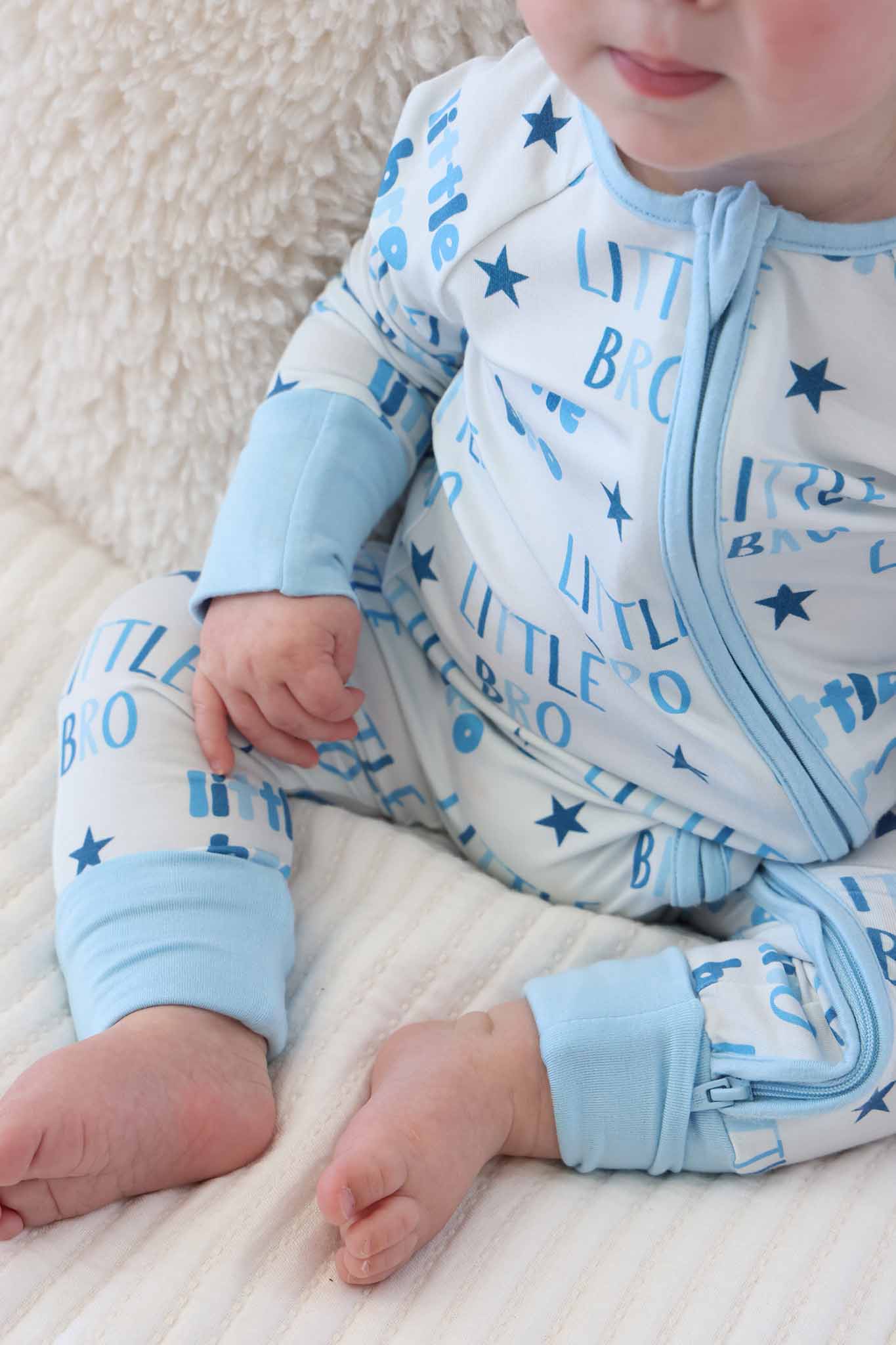 Convertible Zip Romper | Little Bro - Image 2