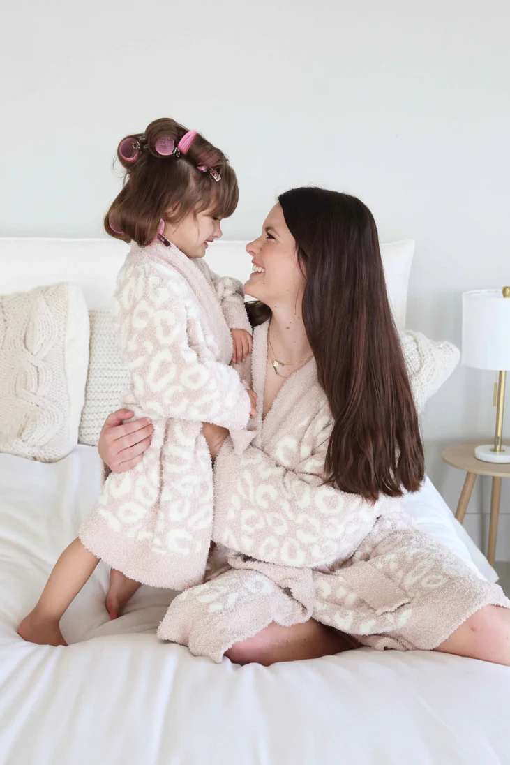 CuddleLane™ Kids Robe | Leopard - Image 9