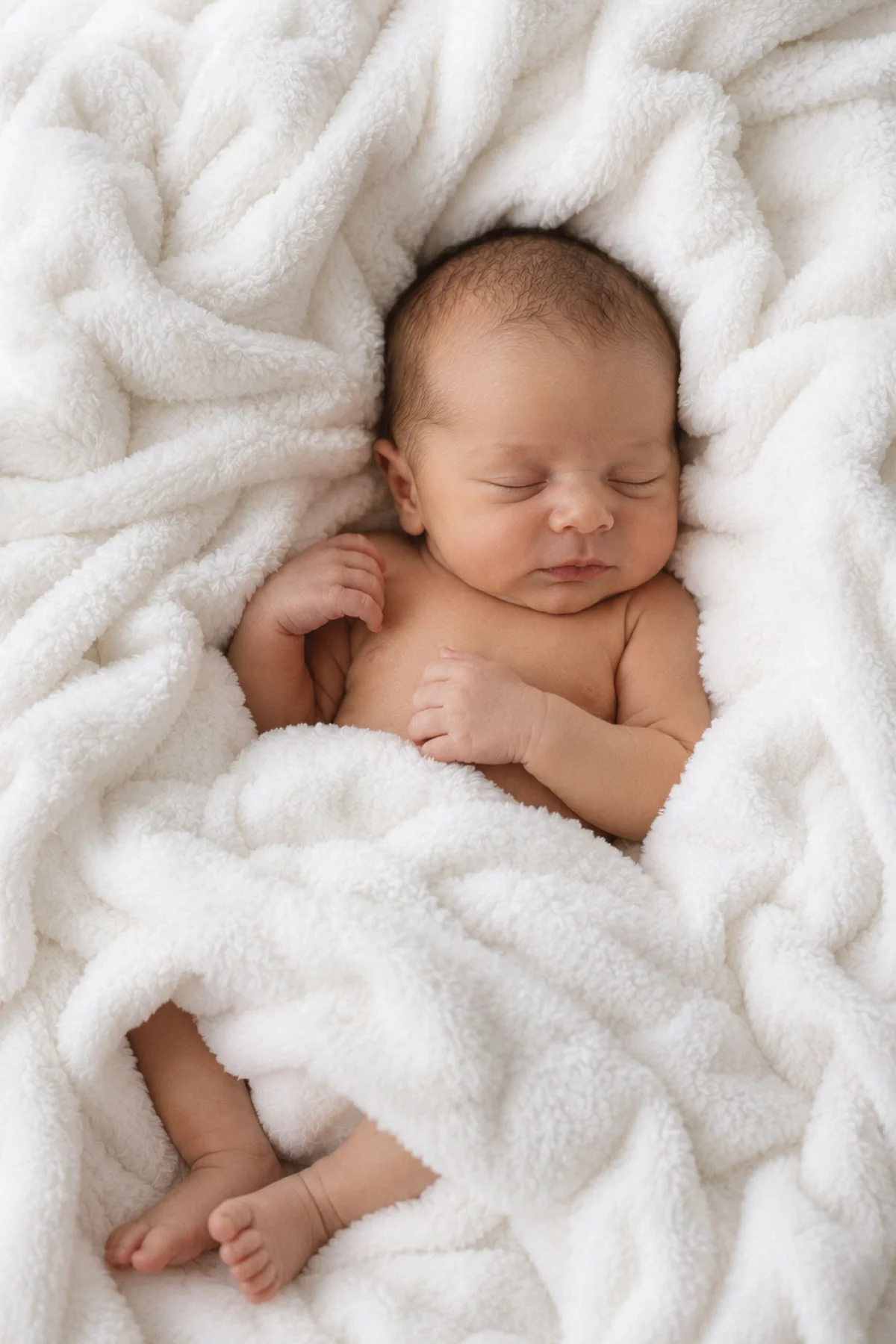 Double-Ruched Faux Fur Blankets - Image 5