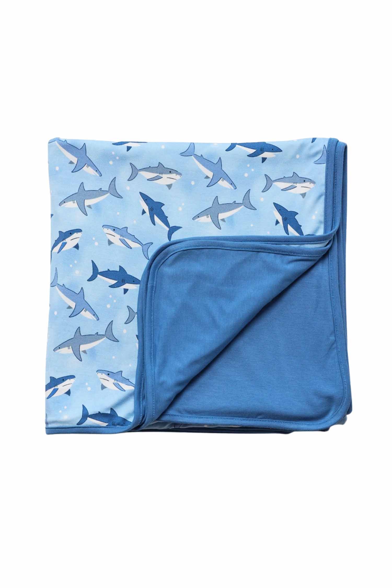 Double Sided Bamboo Blanket | Fin Friends - Image 2