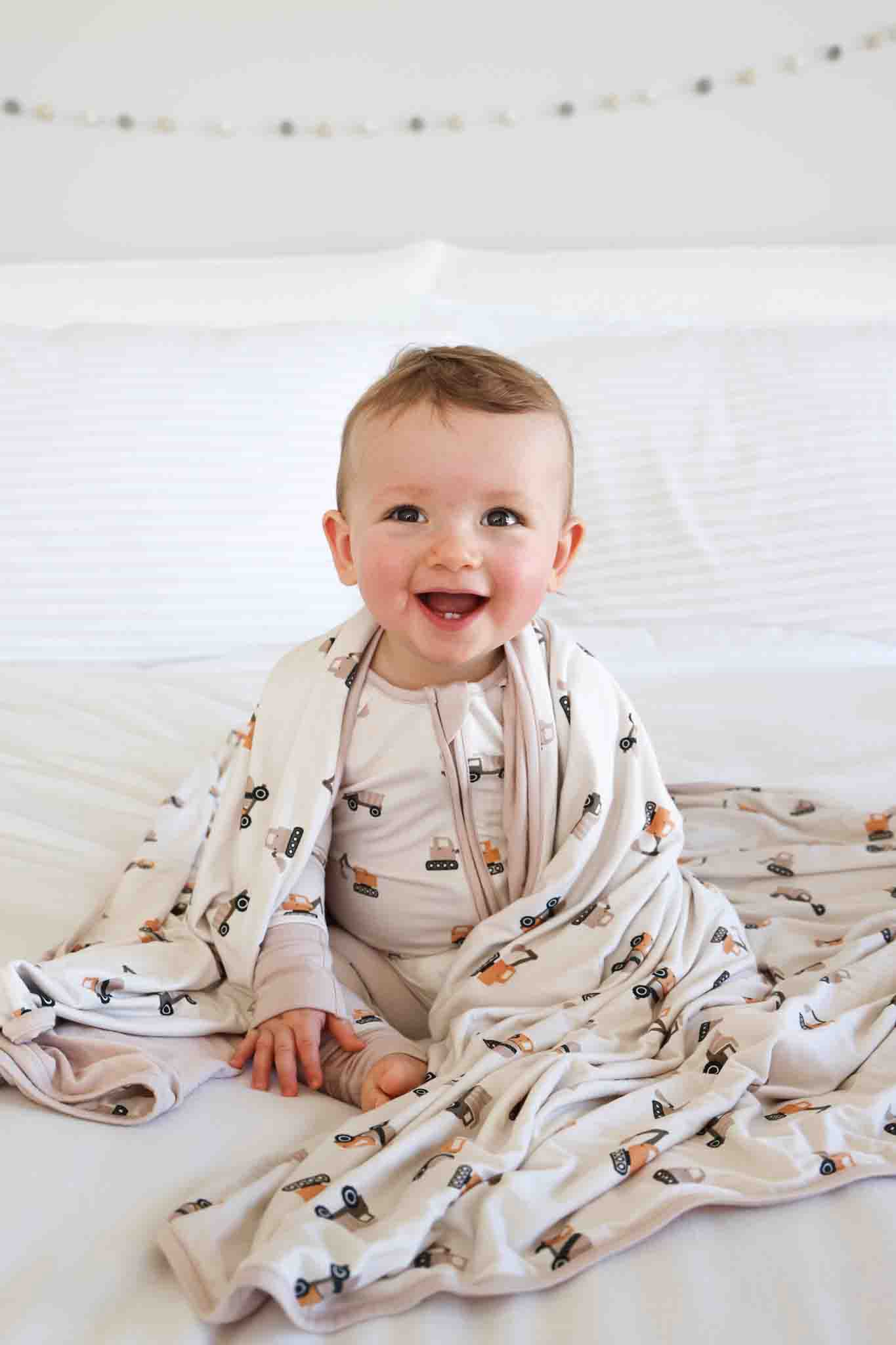 Convertible Zip Romper | Little Builder - Image 8