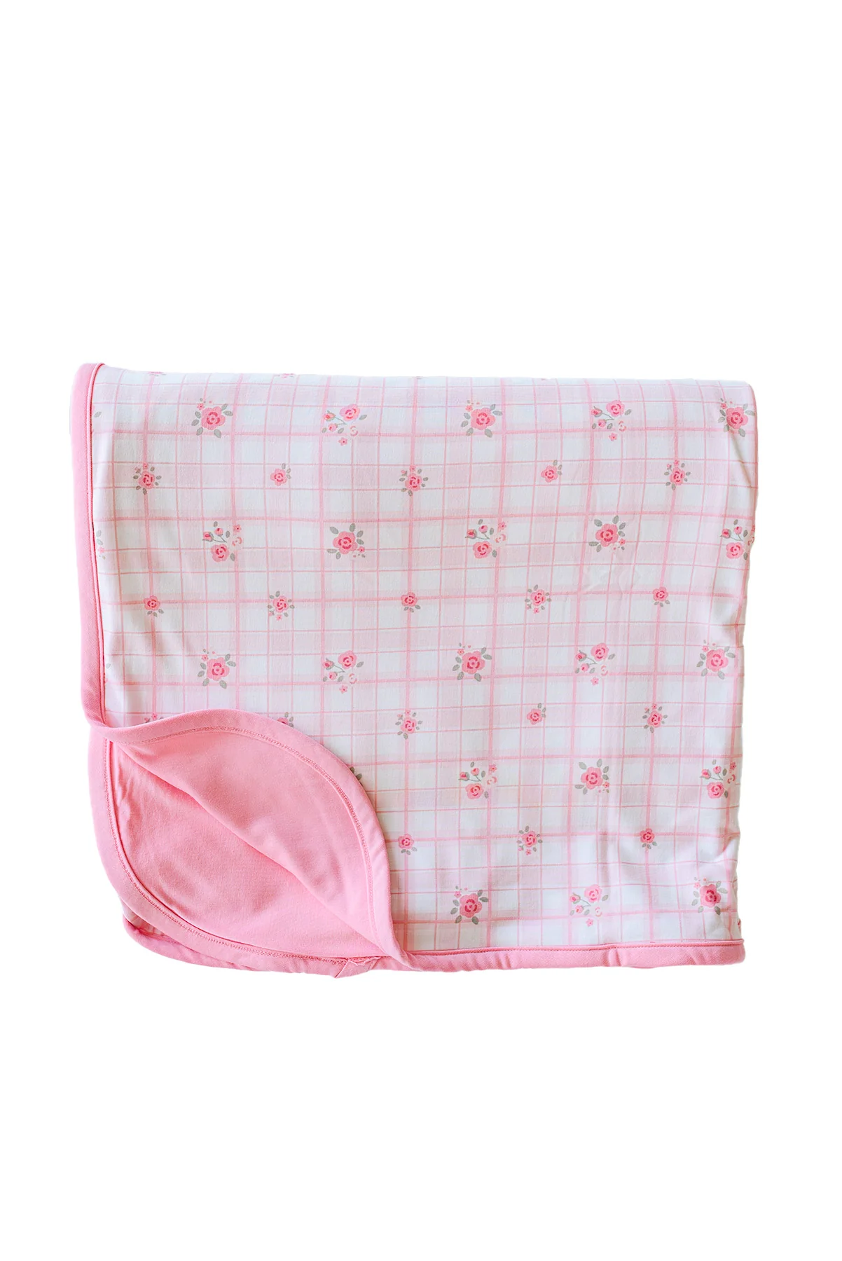 Double Sided Bamboo Blanket | Primrose Plaid - Image 2