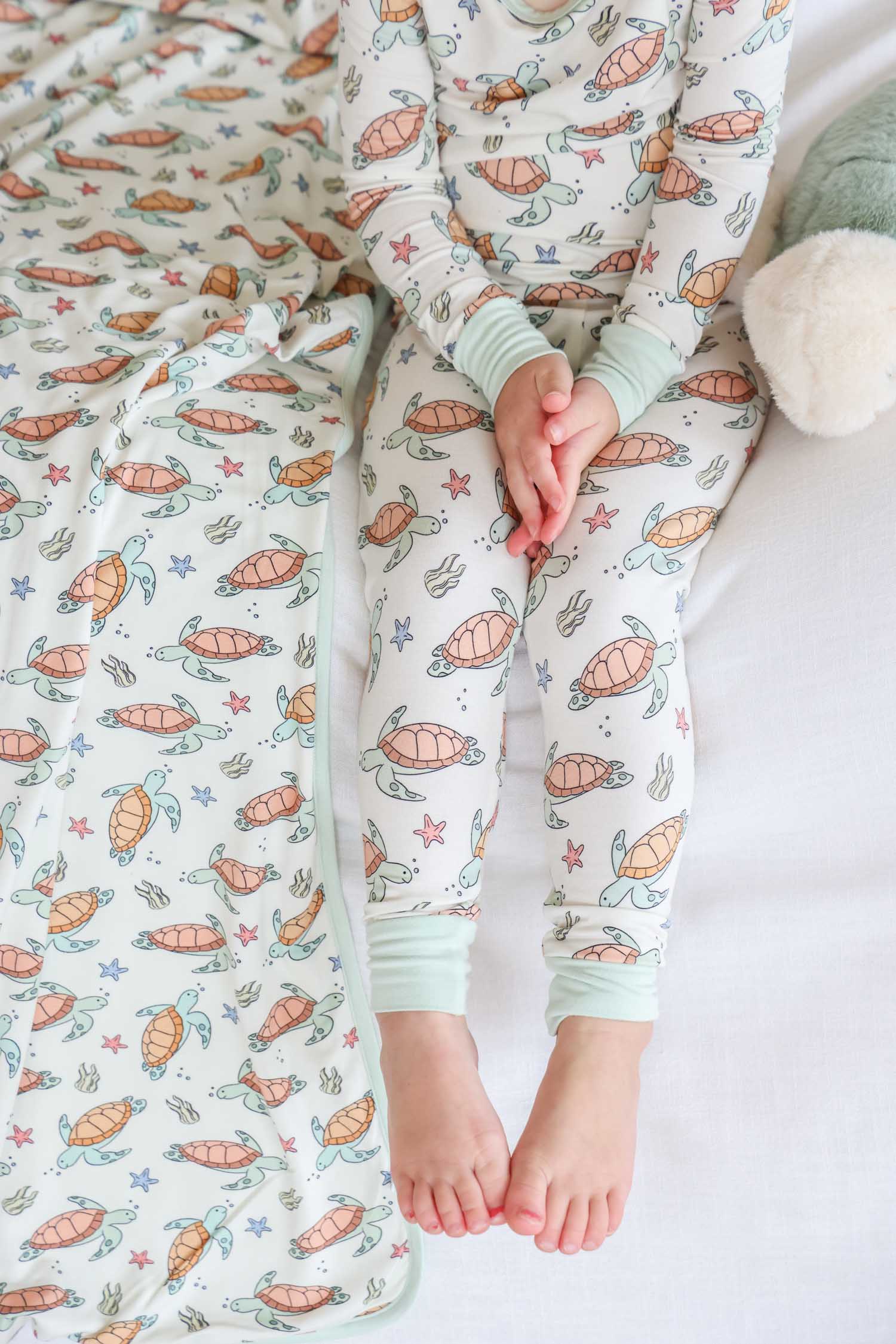 Double Sided Bamboo Blanket | Turtley Rad - Image 4