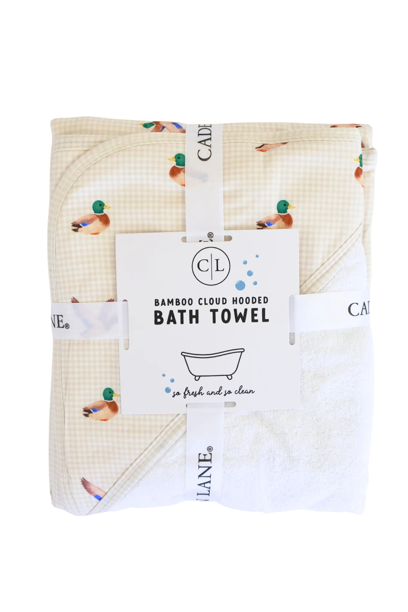 Kids Embroidered Bamboo Hooded Towels - Image 41
