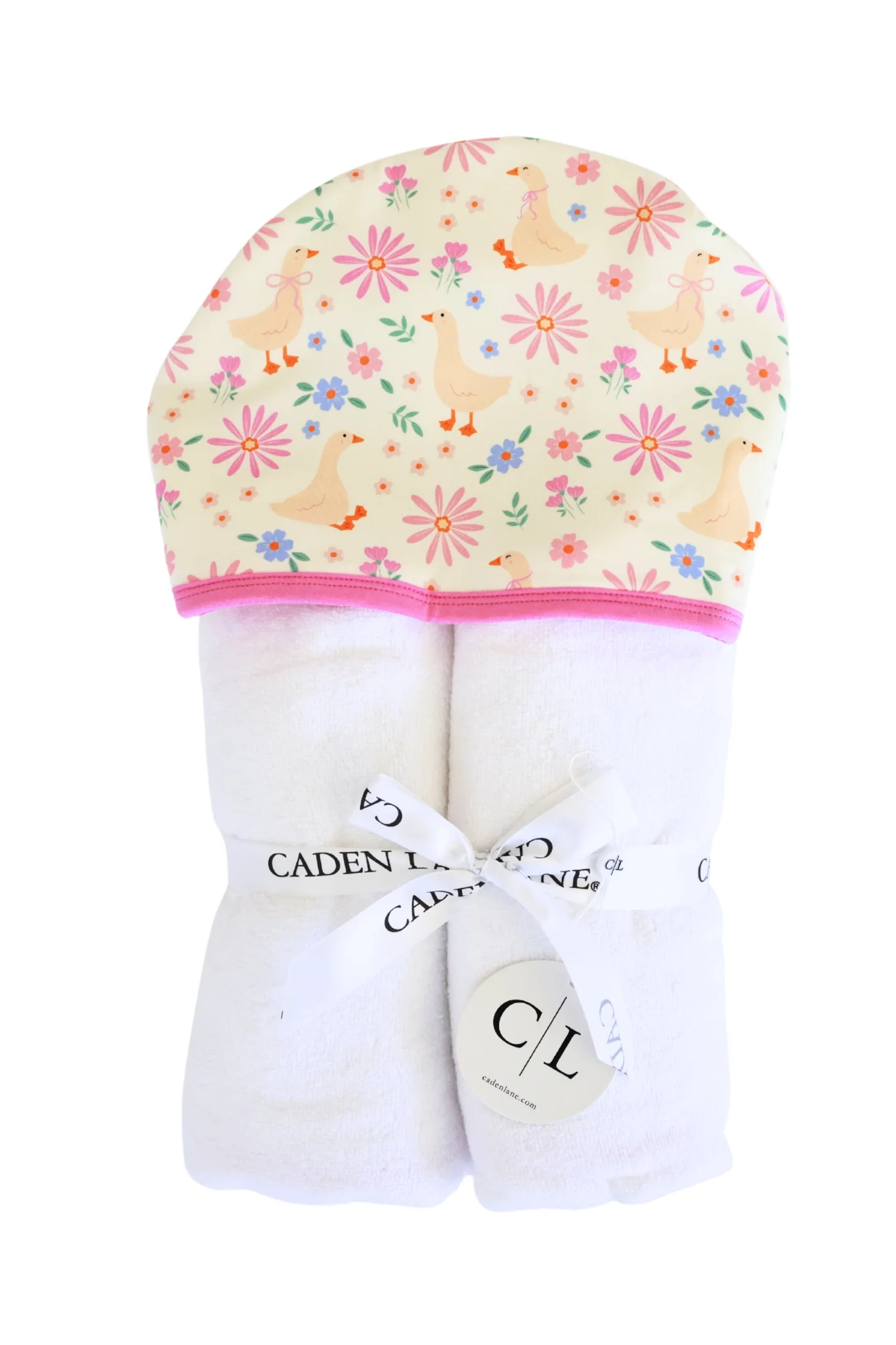 Kids Embroidered Bamboo Hooded Towels - Image 35