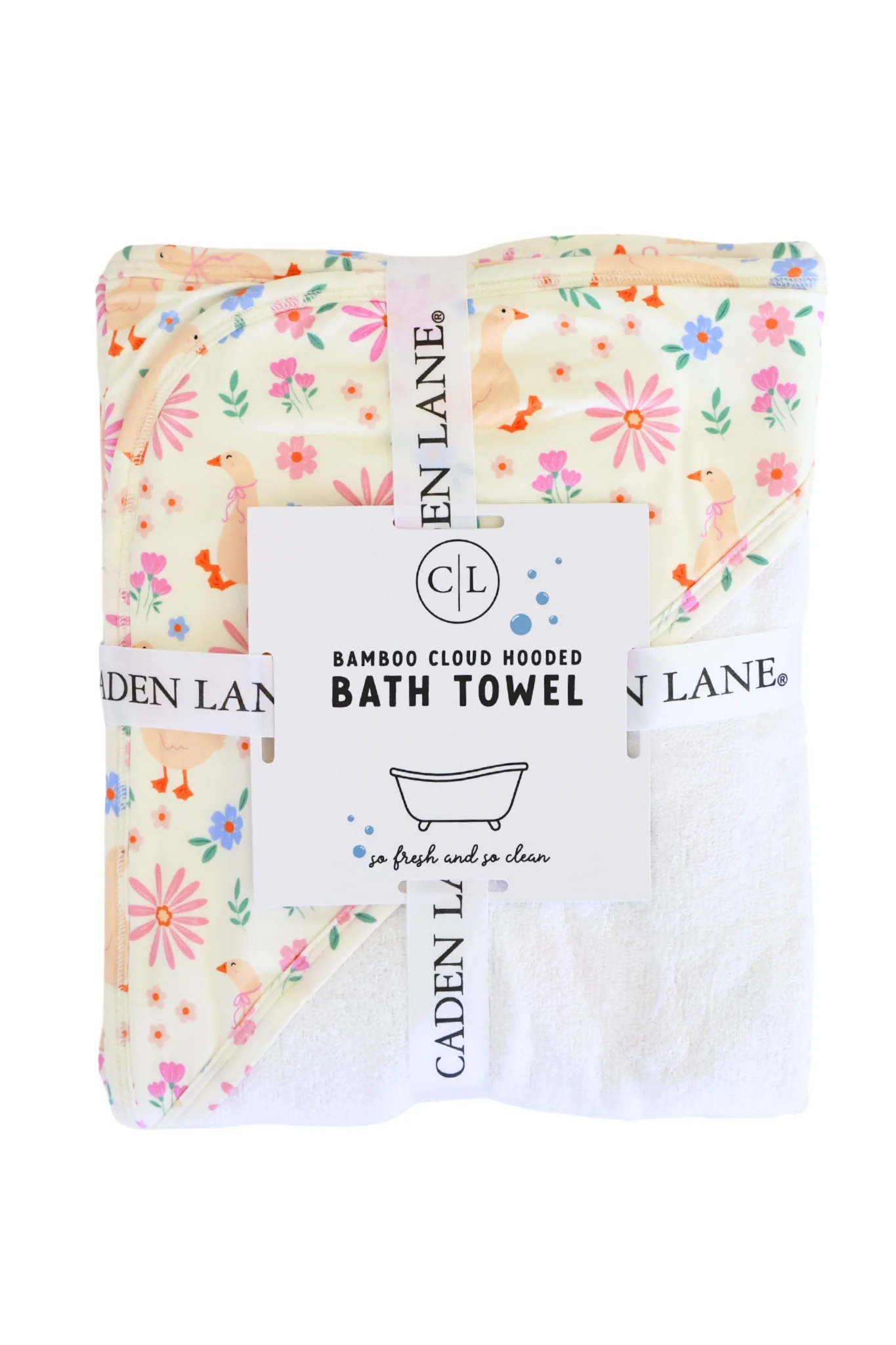 Kids Embroidered Bamboo Hooded Towels - Image 37