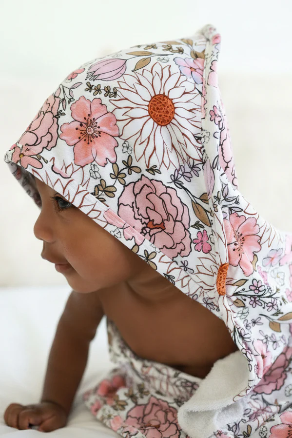 Baby Embroidered Bamboo Hooded Towels - Image 20