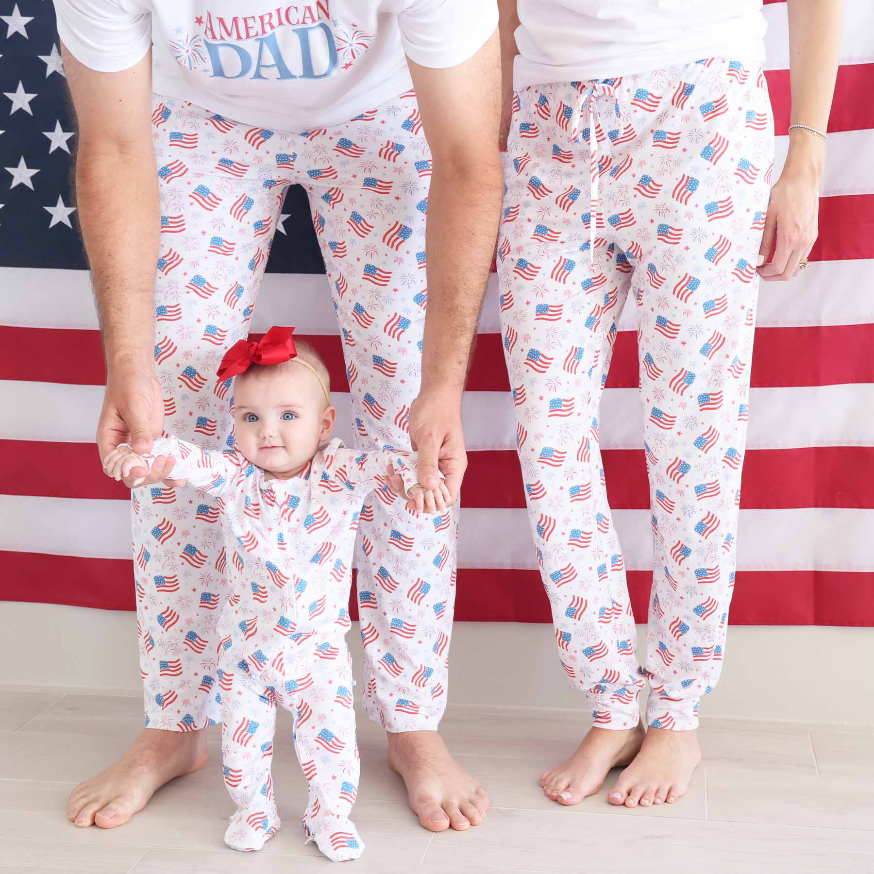 Fireworks & Freedom Unisex Adult Pajama Pants - Image 3