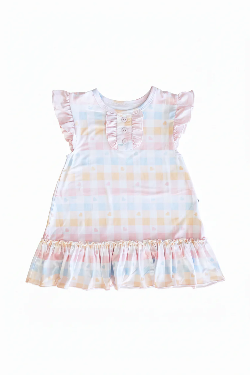 Girls' Flutter Sleeve Nightgown | Sweet Sleep - Image 2