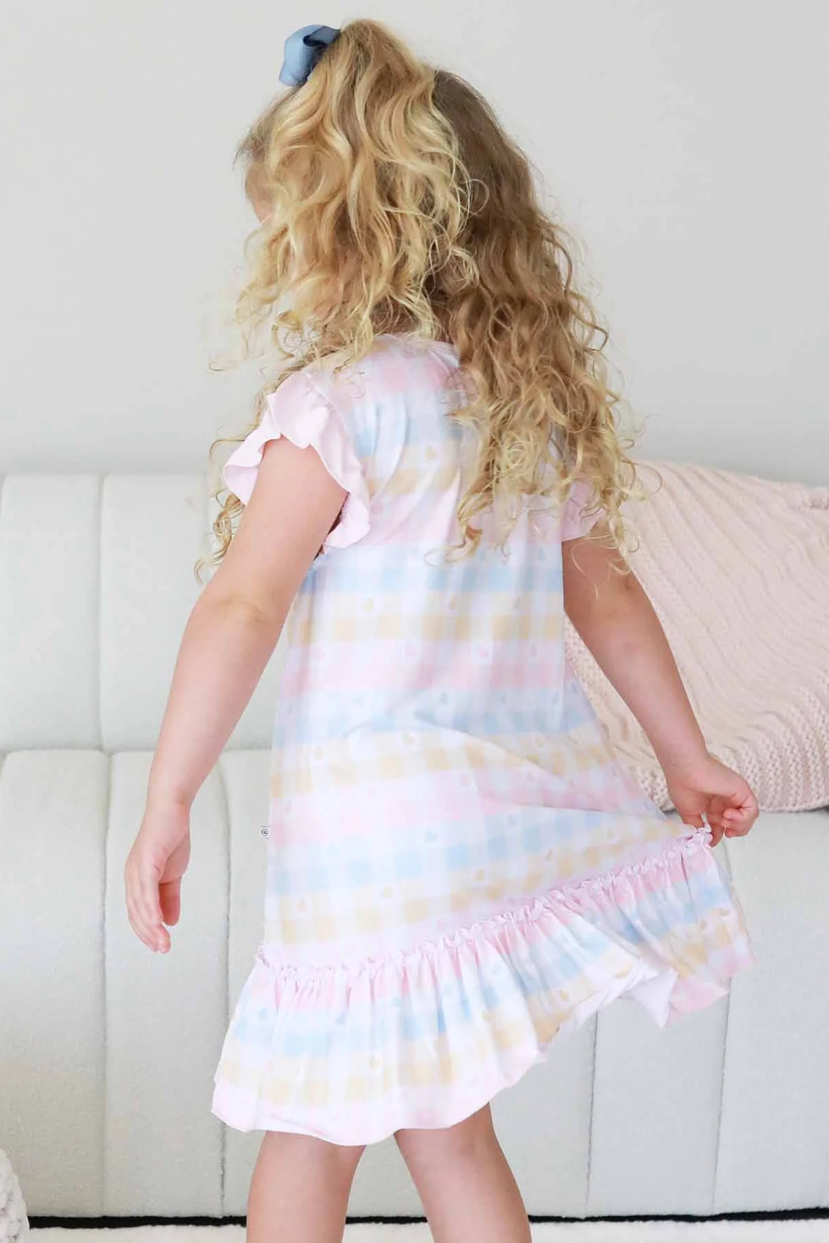 Girls' Flutter Sleeve Nightgown | Sweet Sleep - Image 4