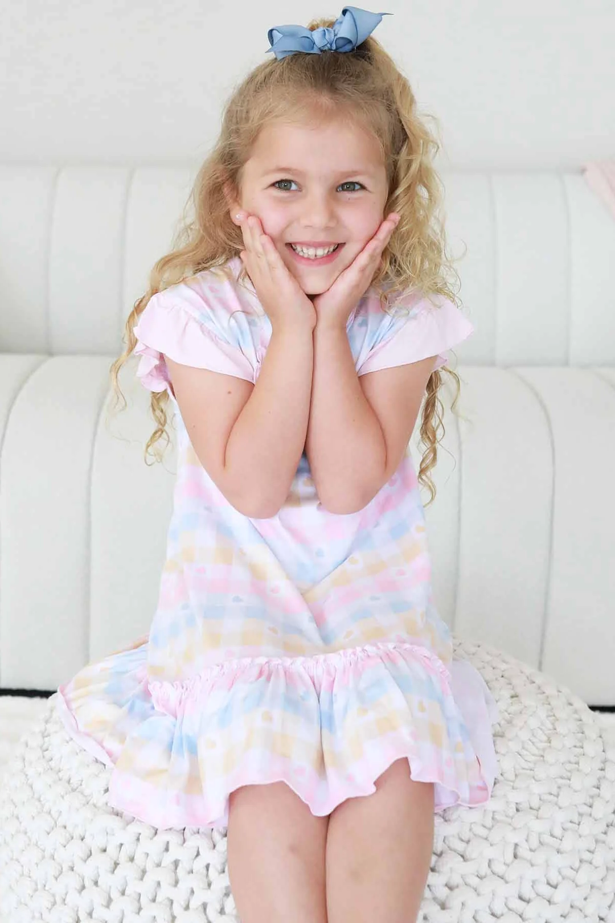 Girls' Flutter Sleeve Nightgown | Sweet Sleep - Image 5