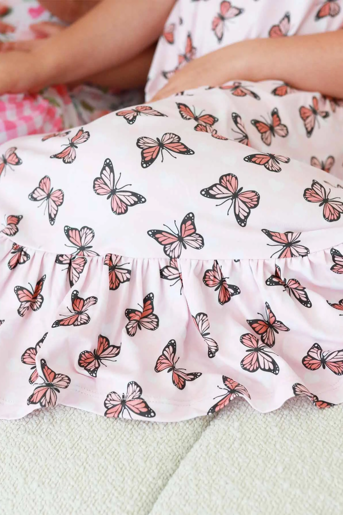 Girls' Full Length Ruffle Nightgown | Butterfly Dreams - Image 5