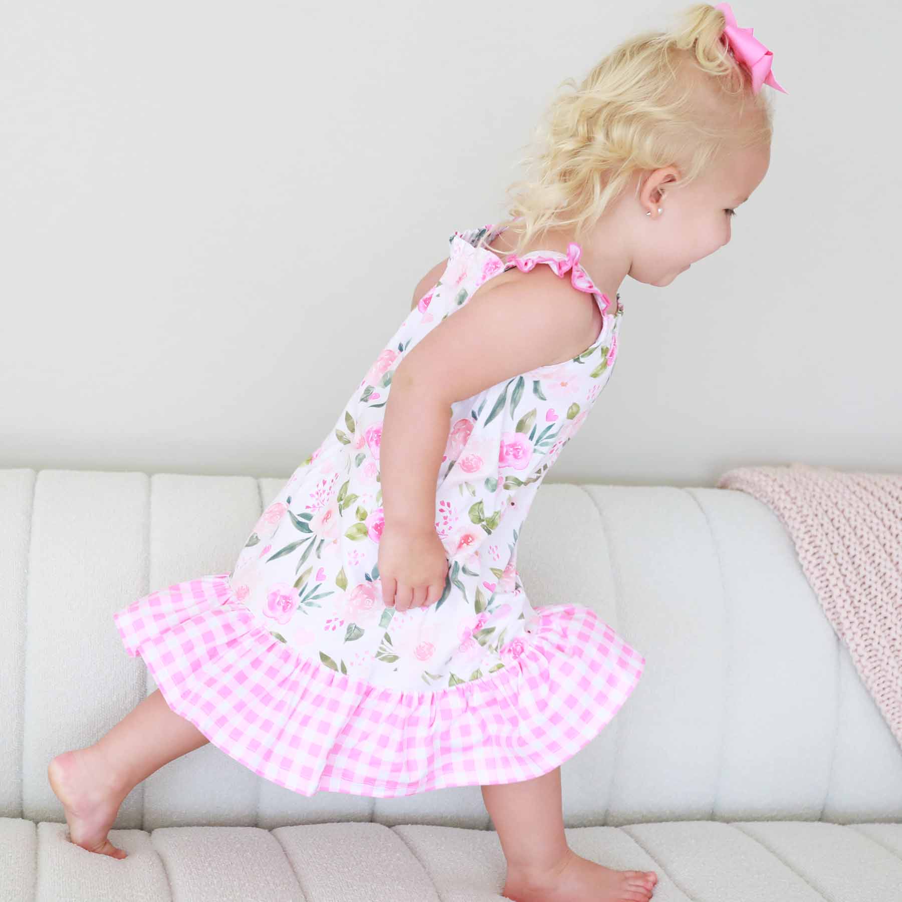 Girls' Full Length Ruffle Nightgown | In Bloom - Image 5