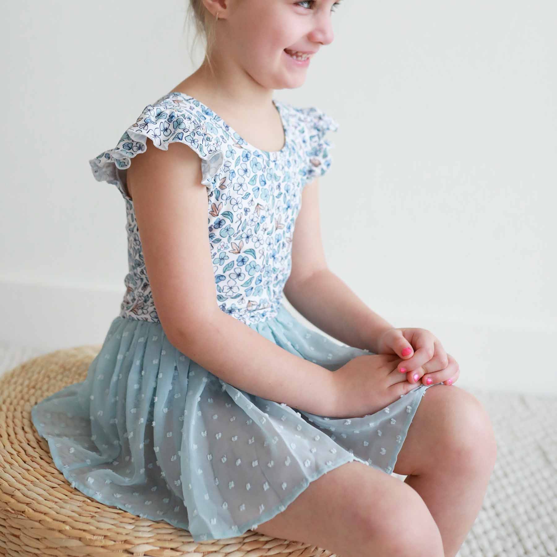 Swiss Dot Leotard | Ballerina Blossoms - Image 5