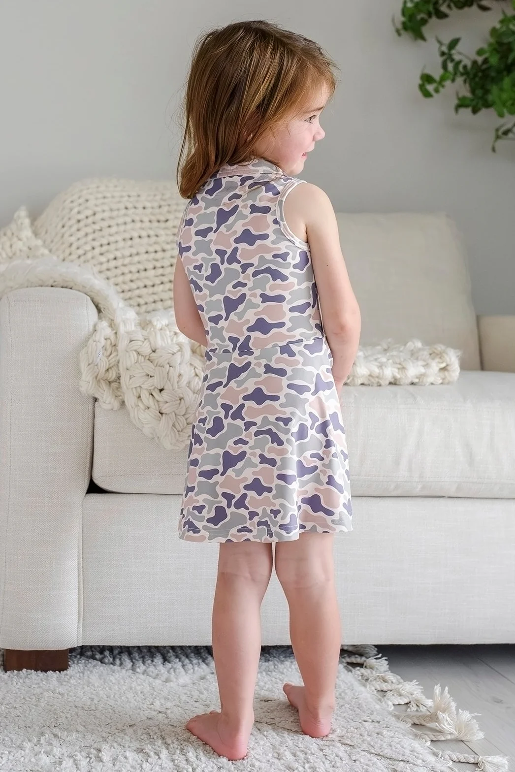 Girls' Polo Dress | Camo Cutie - Image 12