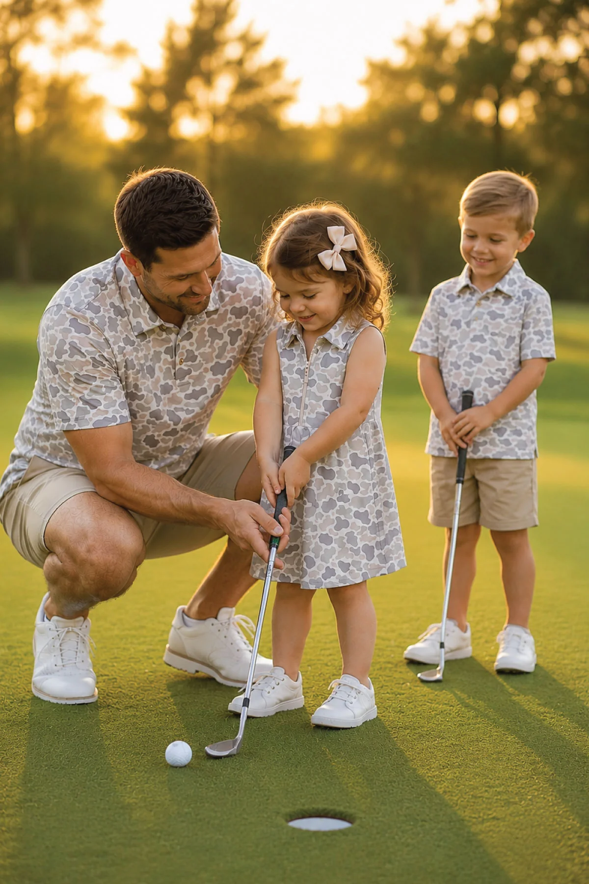 Girls' Polo Dress | Camo Cutie - Image 13