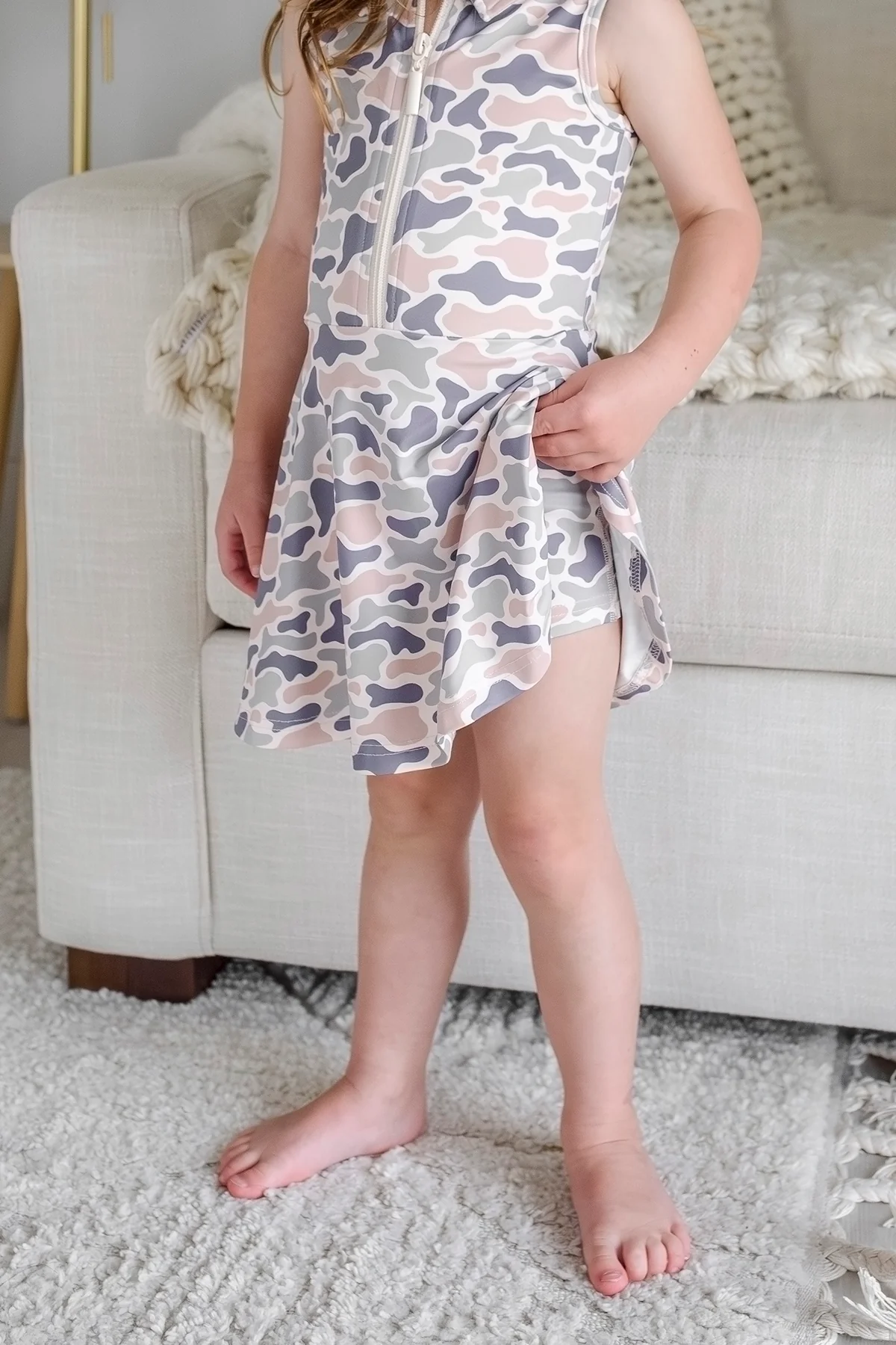 Girls' Polo Dress | Camo Cutie - Image 14