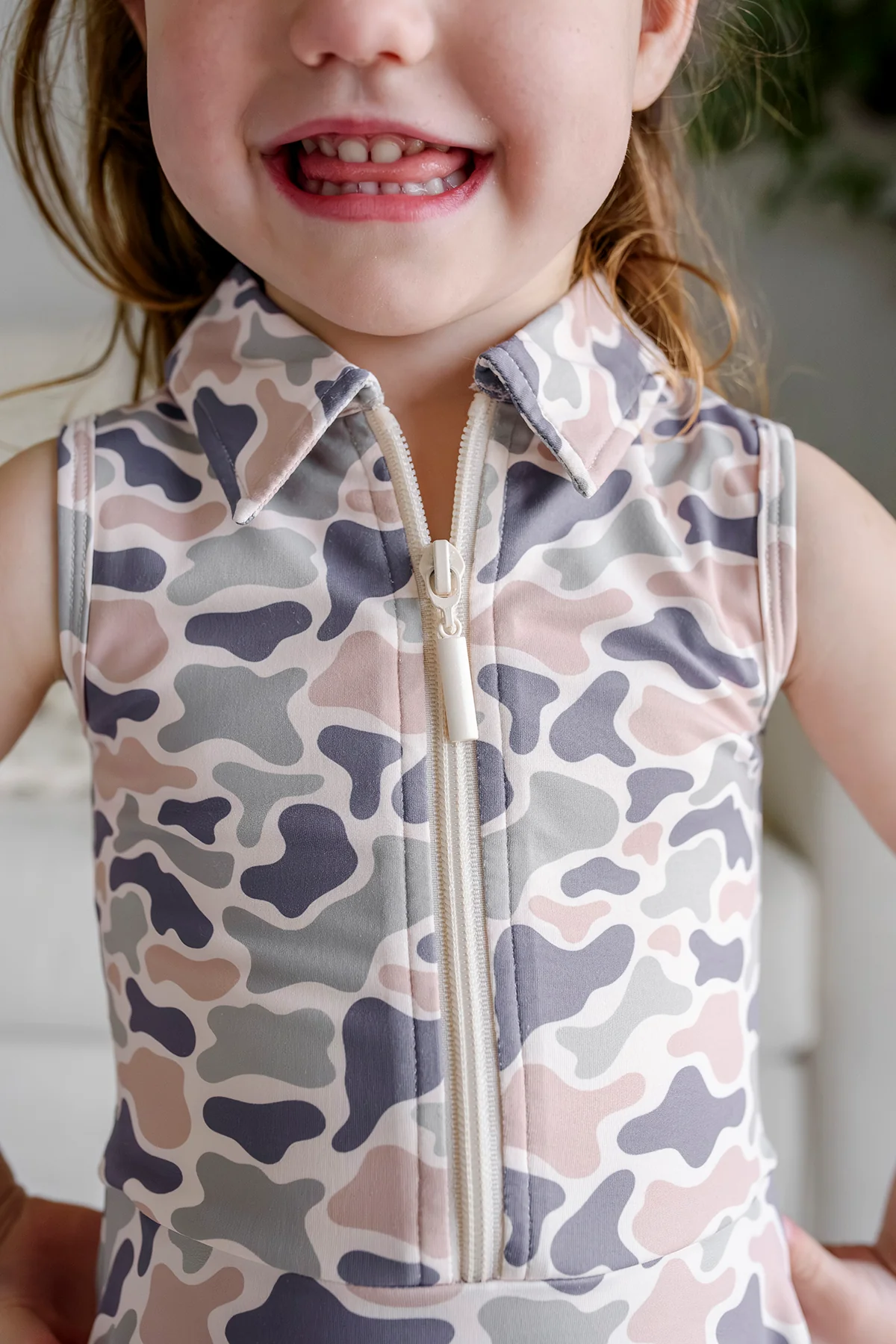 Girls' Polo Dress | Camo Cutie - Image 4
