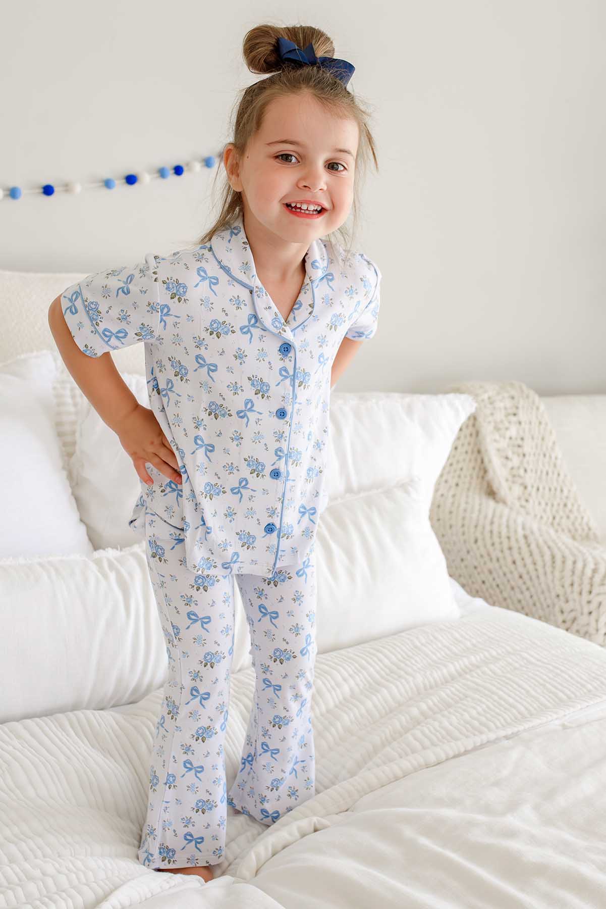 Girl's Two Piece Flare Lounge Sets - Image 74