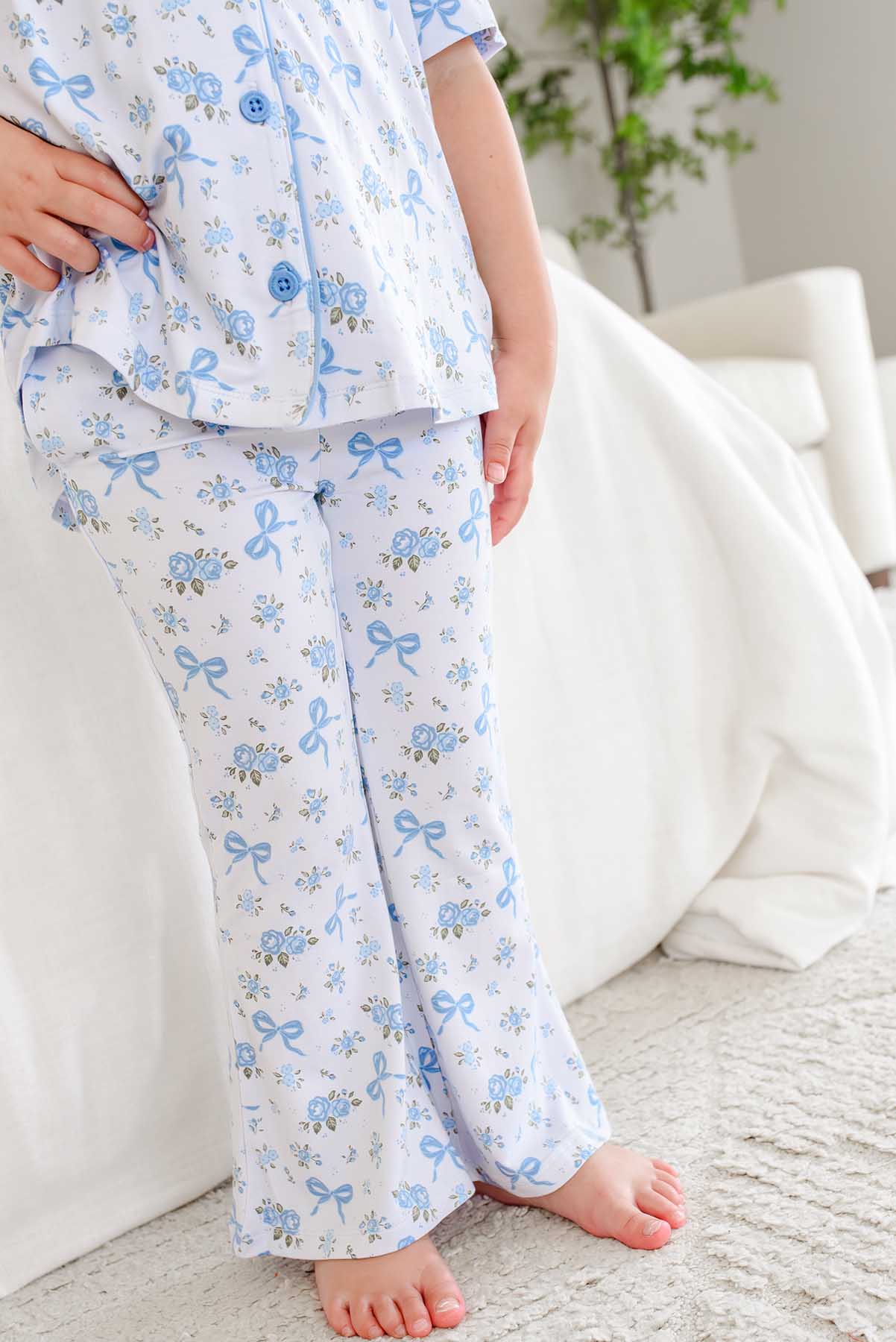 Girl's Two Piece Flare Lounge Sets - Image 67