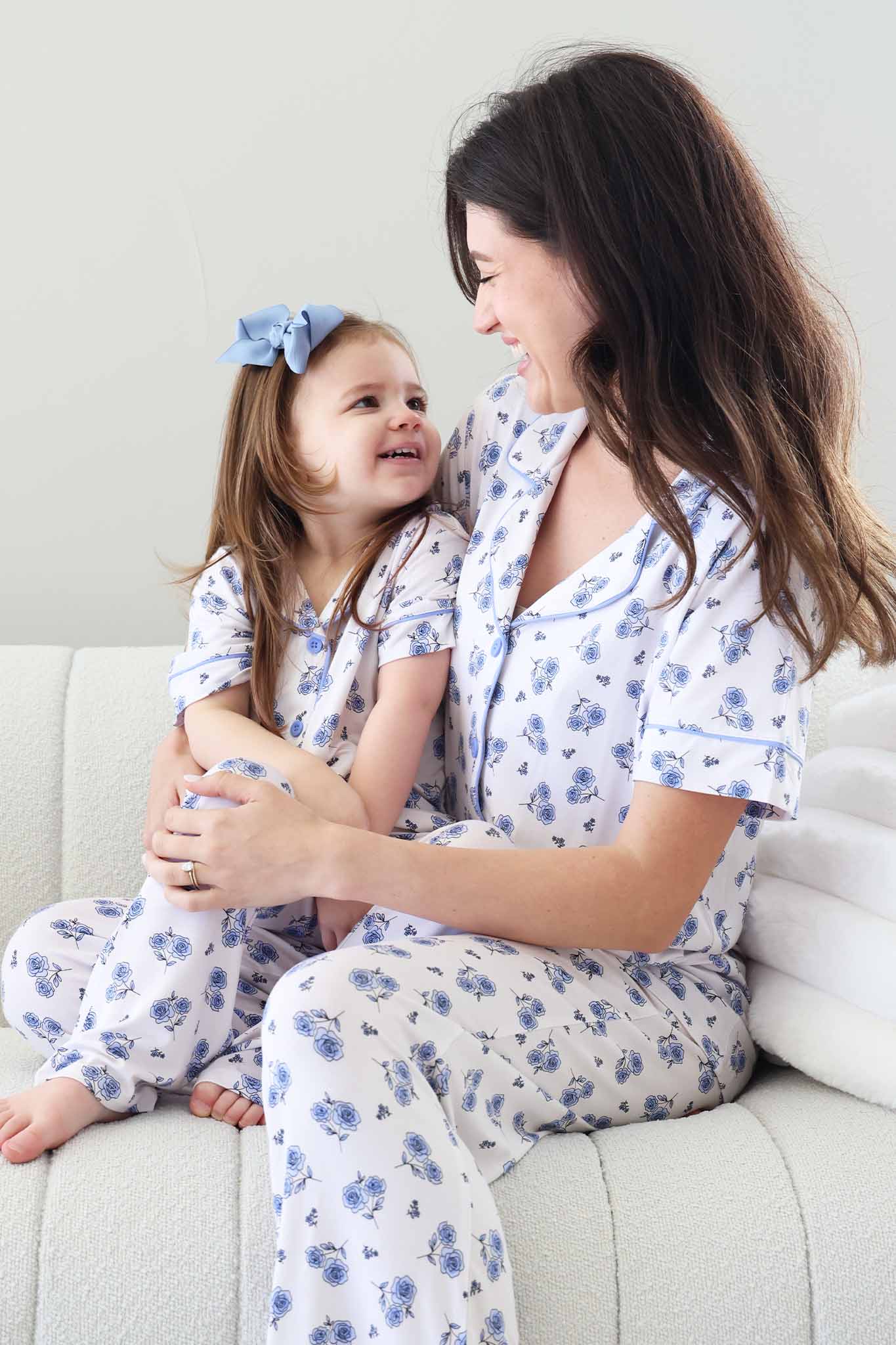 Girl's Two Piece Flare Lounge Set | Sapphire Garden - Image 14