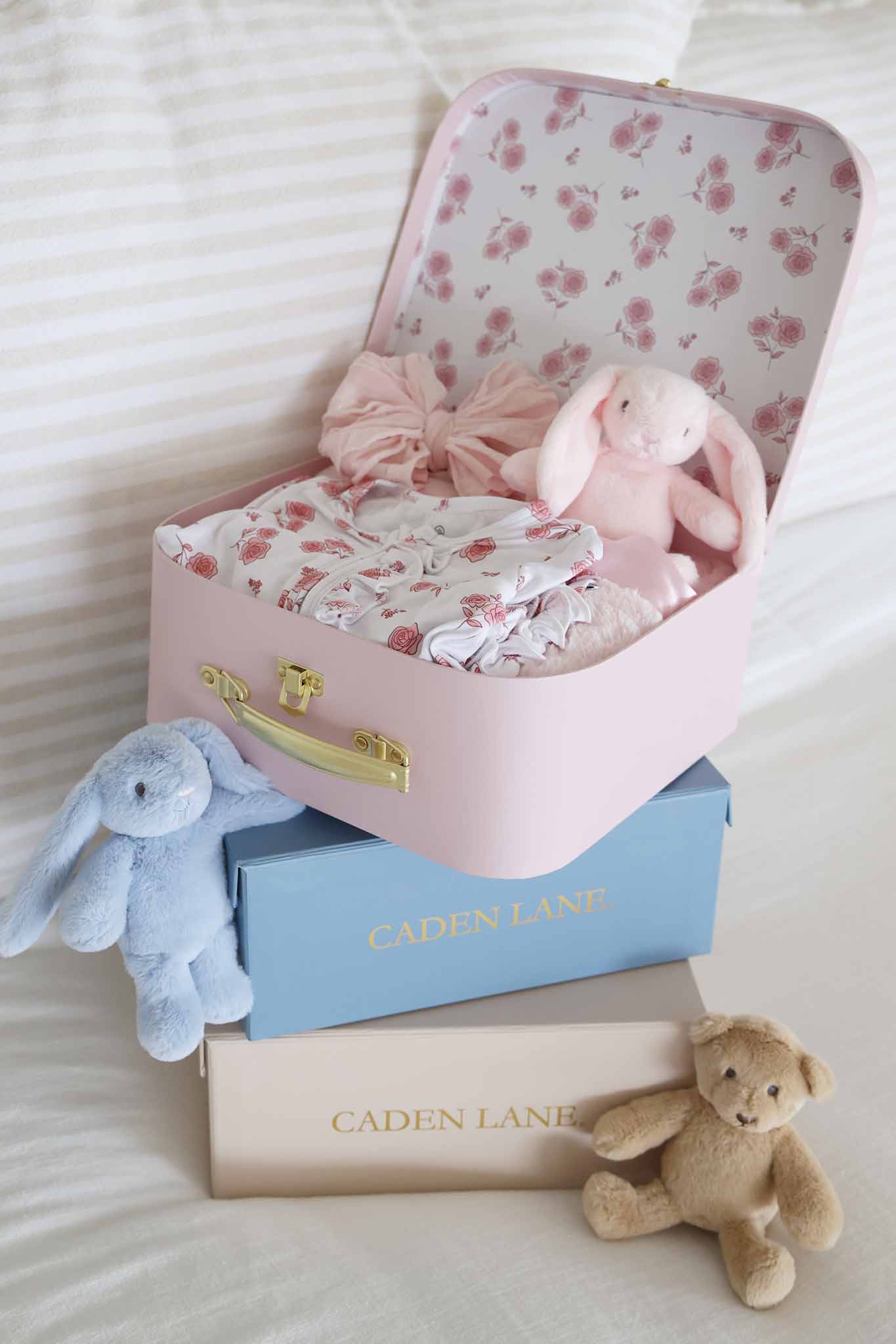 Newborn Keepsake Gift Box Set | Rose Garden - Image 3