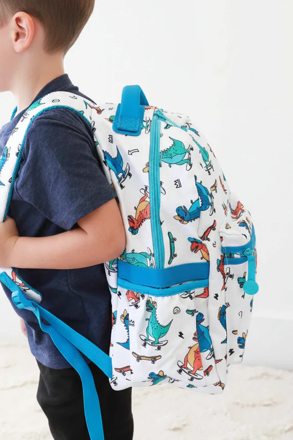 Kids Embroidered Backpack | Totally T-Rex - Image 14