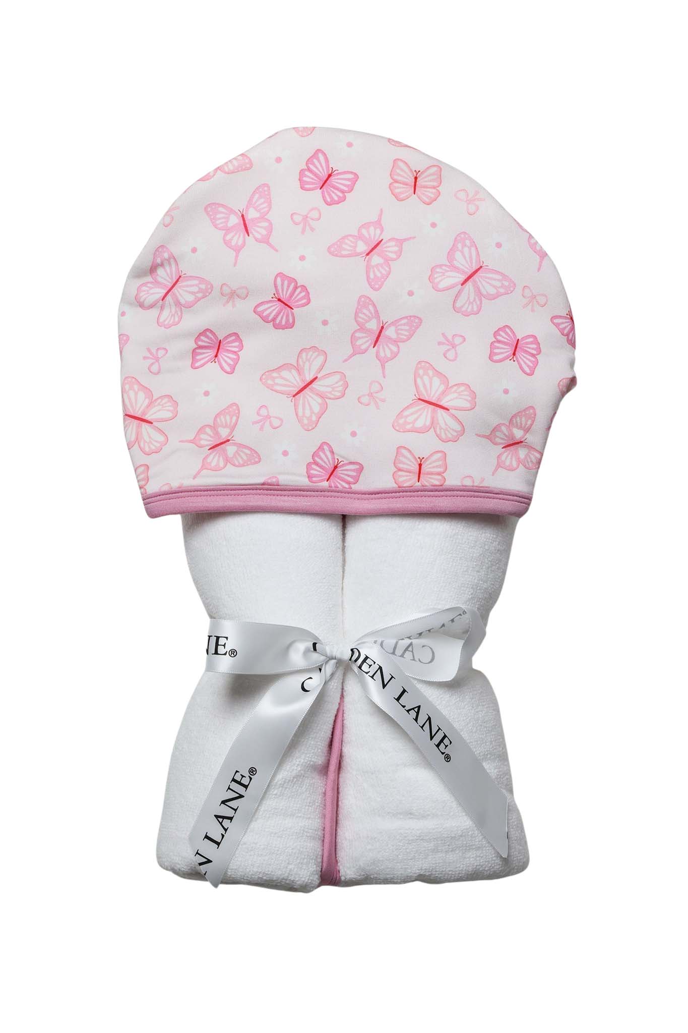 Kids Embroidered Bamboo Hooded Towels - Image 22
