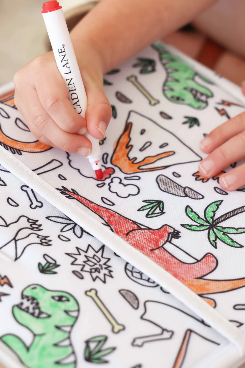 Kids Colorable Lunchbox | Jurassic Playground - Image 7