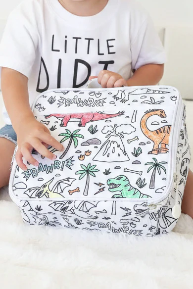 Kids Colorable Lunchbox | Jurassic Playground - Image 8