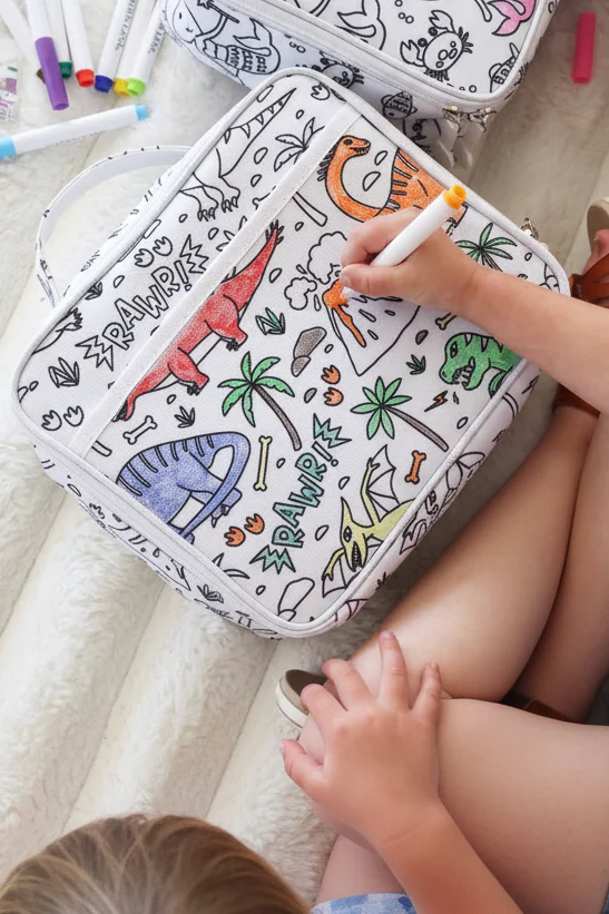 Kids Colorable Lunchbox | Jurassic Playground - Image 9