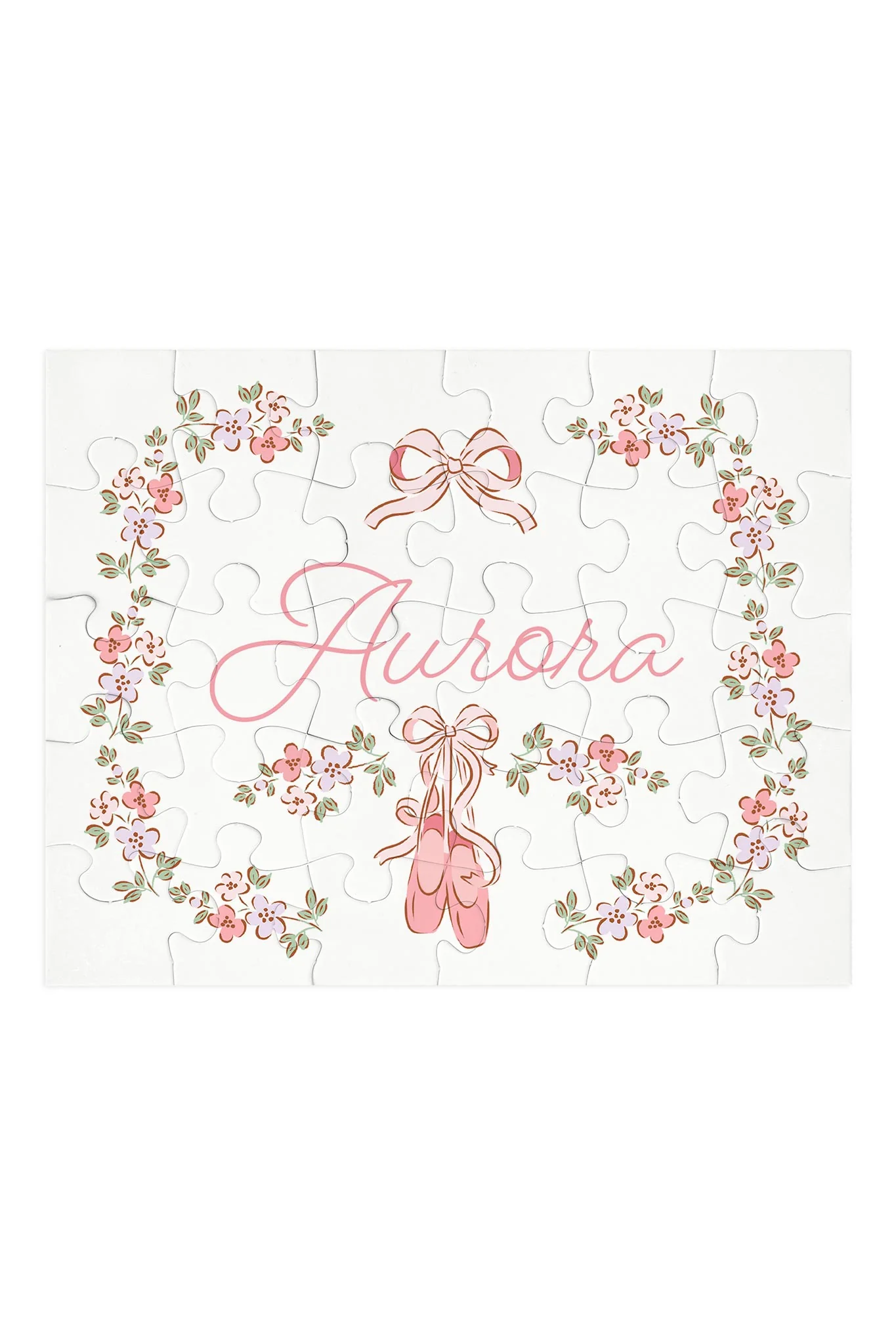 Kids Personalized 30 Piece Puzzle | Ballet Blossoms - Image 3